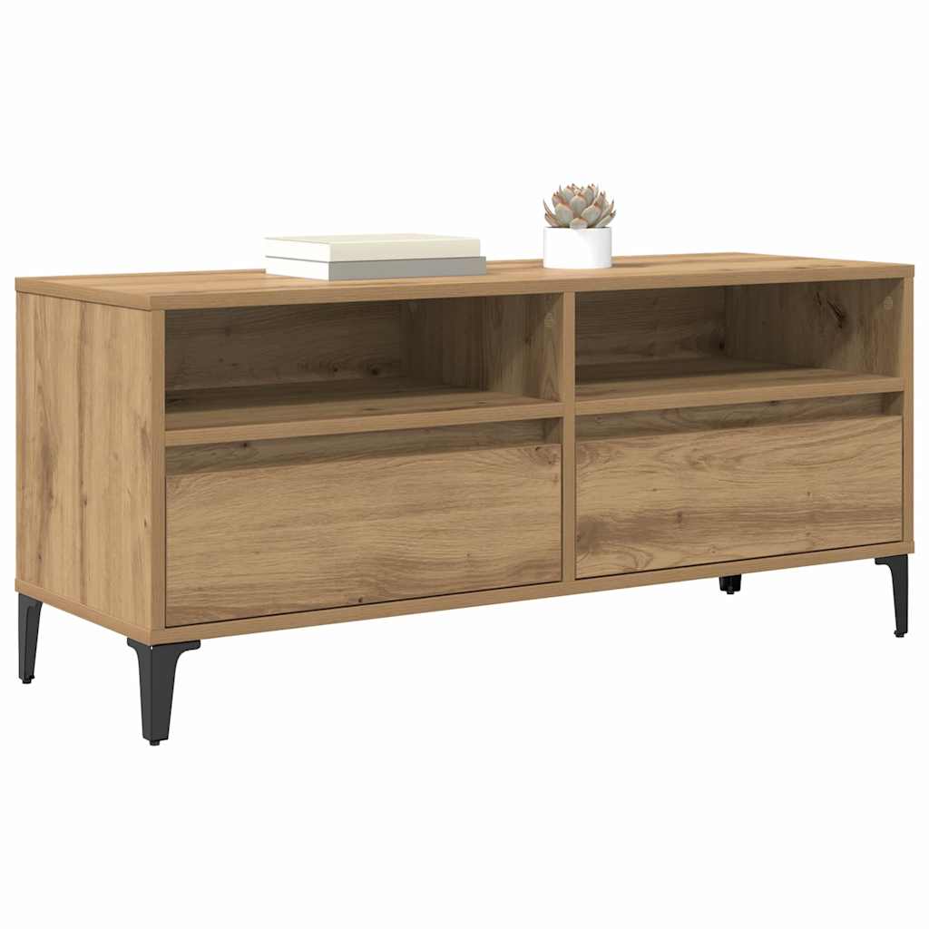TV ormar s ladicama Umjetnički hrast 100 x 34,5 x 44,5 cm