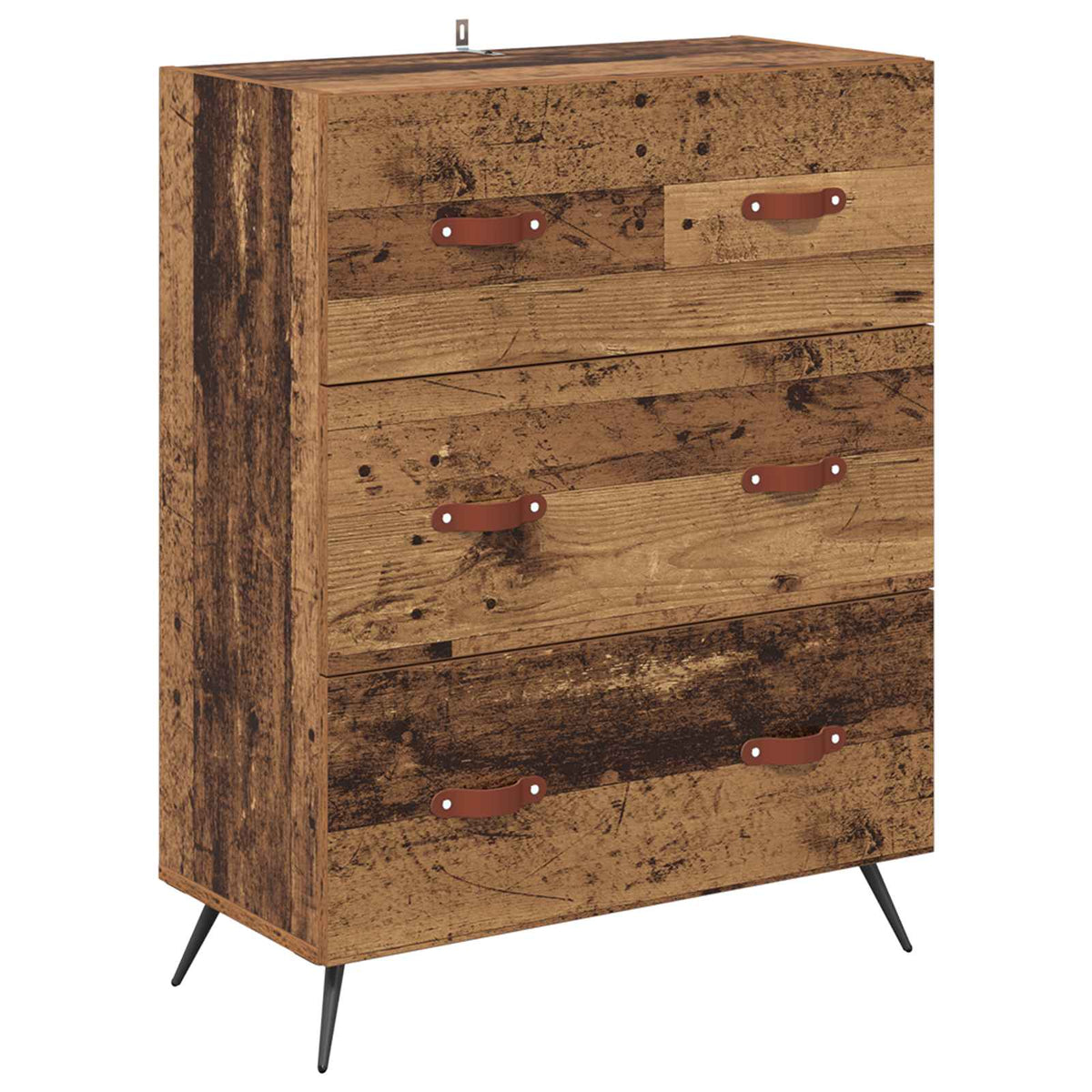 Komoda Staro drvo 69,5 x 34 x 90 cm Konstrukcijsko drvo