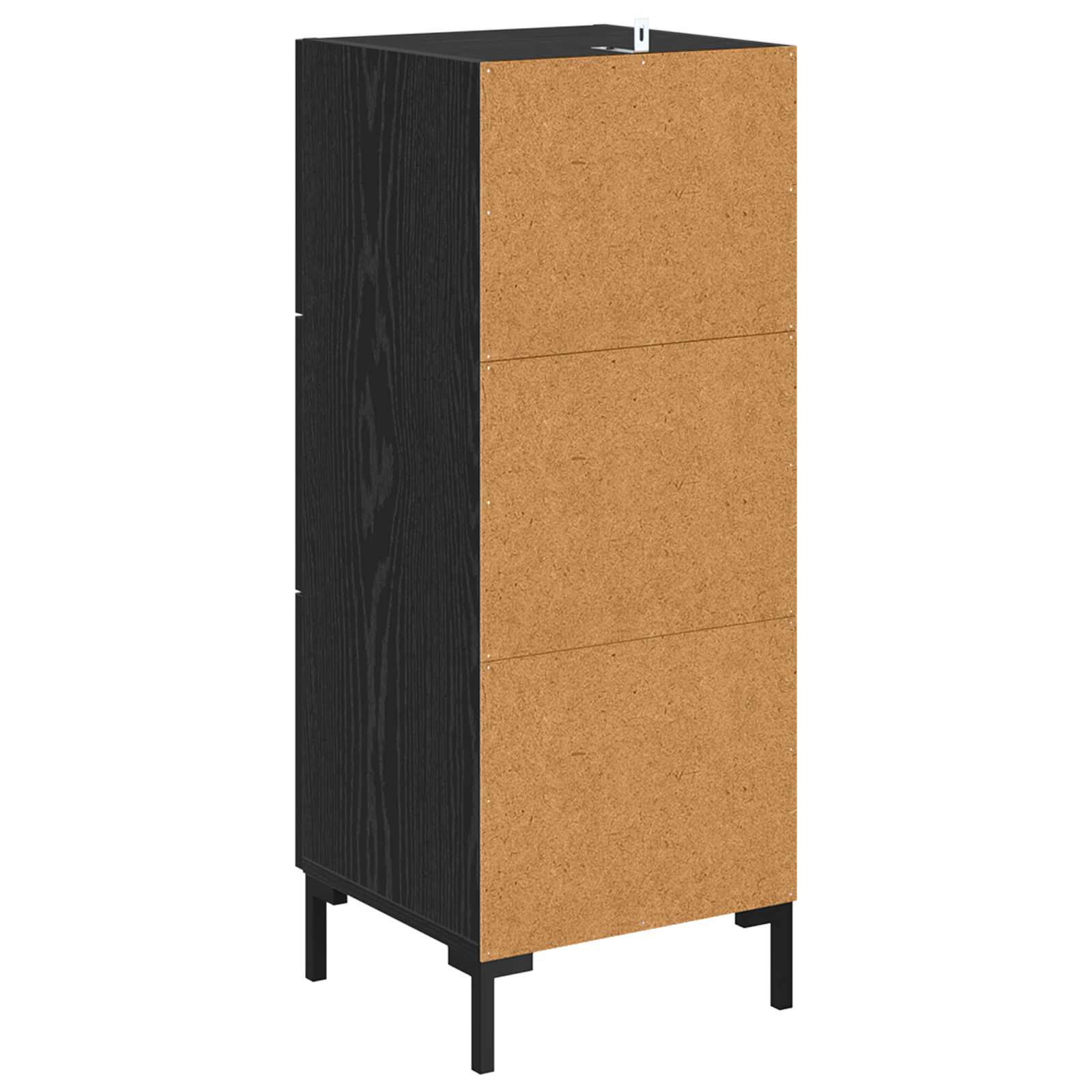 Kreveta Crni hrast 34,5 x 34 x 90 cm Konstruirano drvo