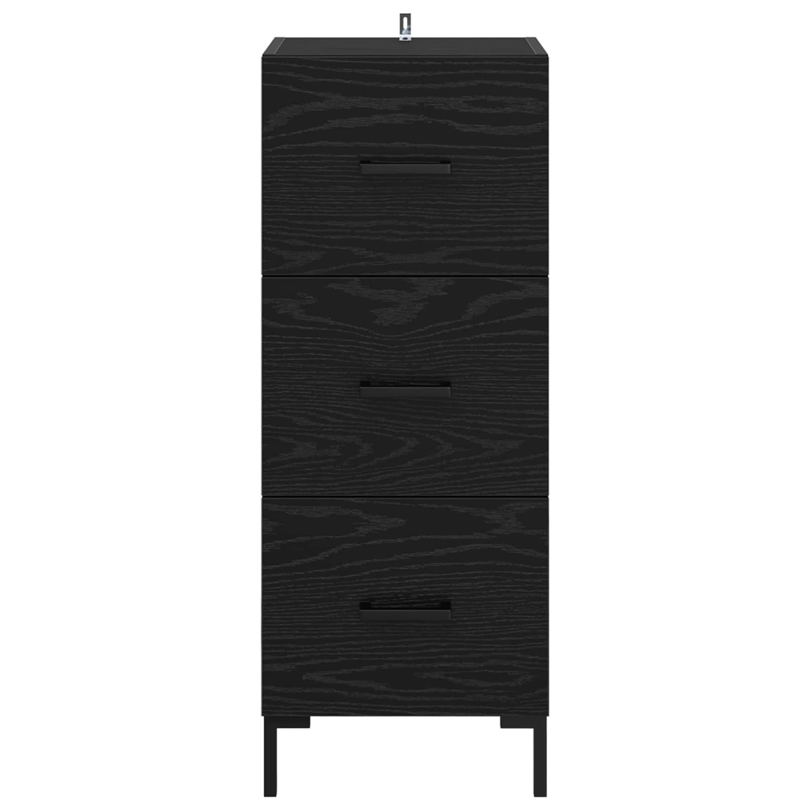 Kreveta Crni hrast 34,5 x 34 x 90 cm Konstruirano drvo