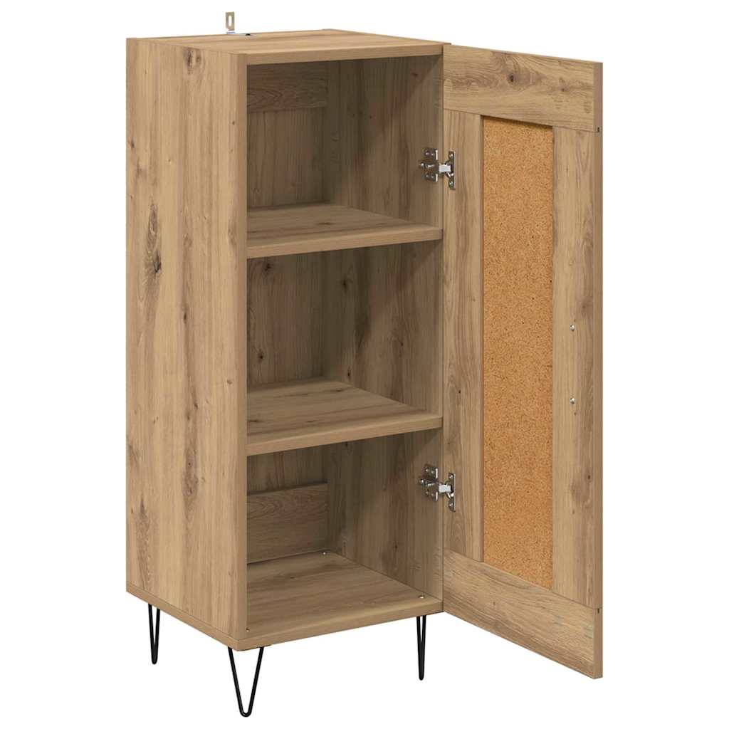 Kreveta Umjetnički hrast 34,5 x 34 x 90 cm