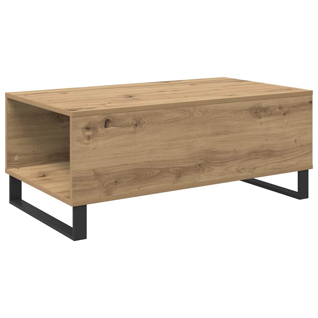 Kava Stol Umjetnički hrast 90 x 50 x 36,5 cm Konstruirano drvo