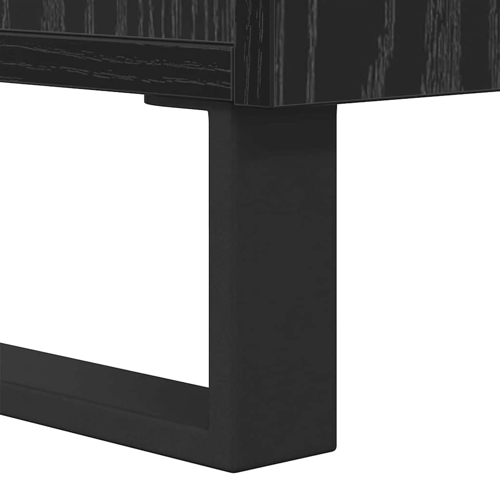 Kava Stol Crni hrast 90 x 50 x 36,5 cm Konstruirano drvo