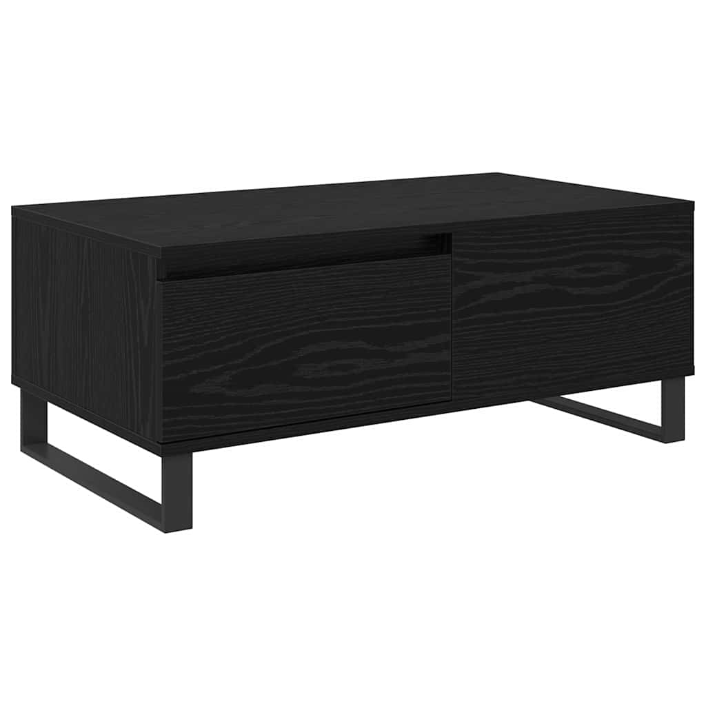 Kava Stol Crni hrast 90 x 50 x 36,5 cm Konstruirano drvo