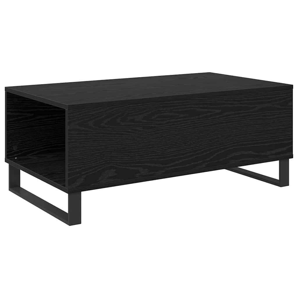 Kava Stol Crni hrast 90 x 50 x 36,5 cm Konstruirano drvo