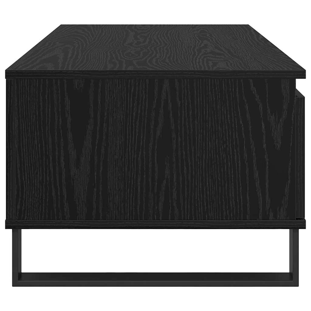 Kava Stol Crni hrast 90 x 50 x 36,5 cm Konstruirano drvo