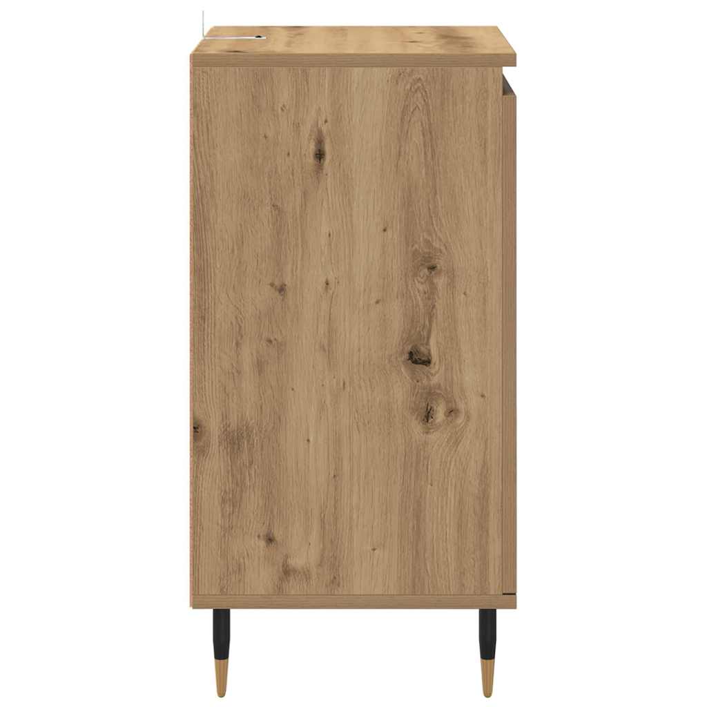 Kreveta 2 pcs Umjetnički hrast 40 x 35 x 70 cm