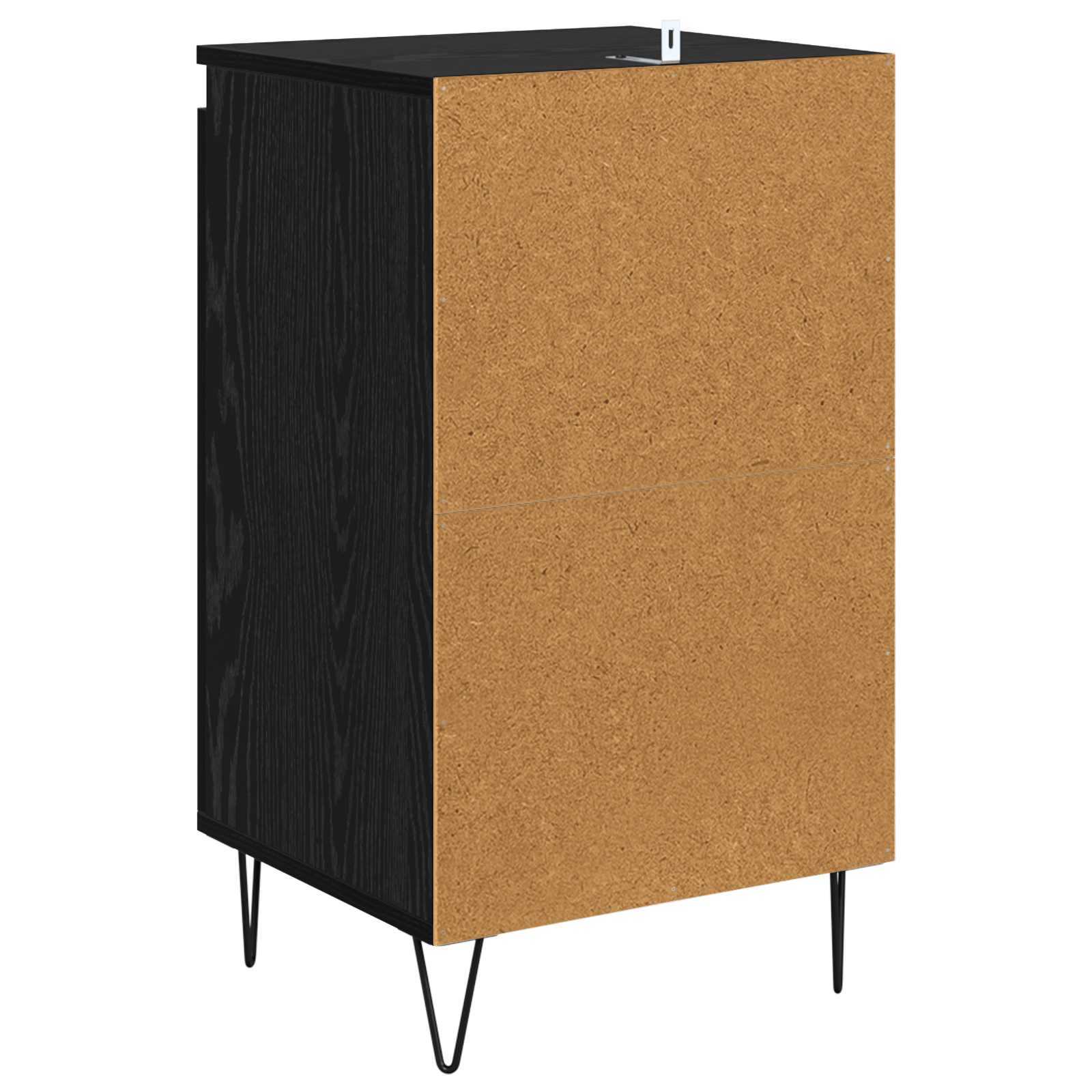 Kreveta Zidne Crni hrast 40 x 35 x 70 cm Konstruirano drvo