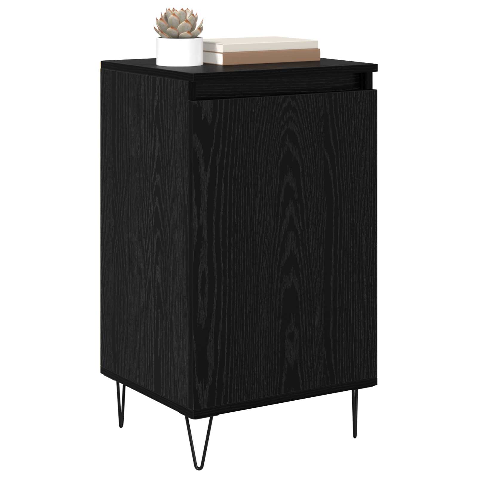 Kreveta Zidne Crni hrast 40 x 35 x 70 cm Konstruirano drvo