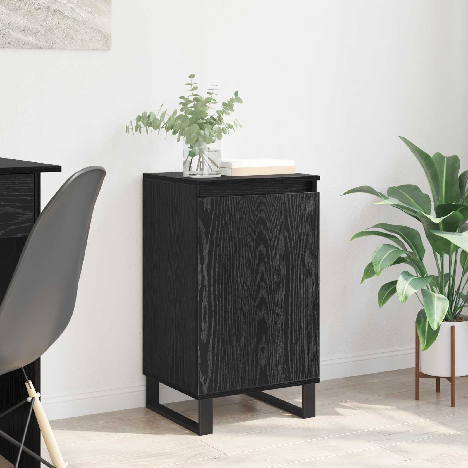Kreveta Crni hrast 40 x 35 x 70 cm Konstruirano drvo