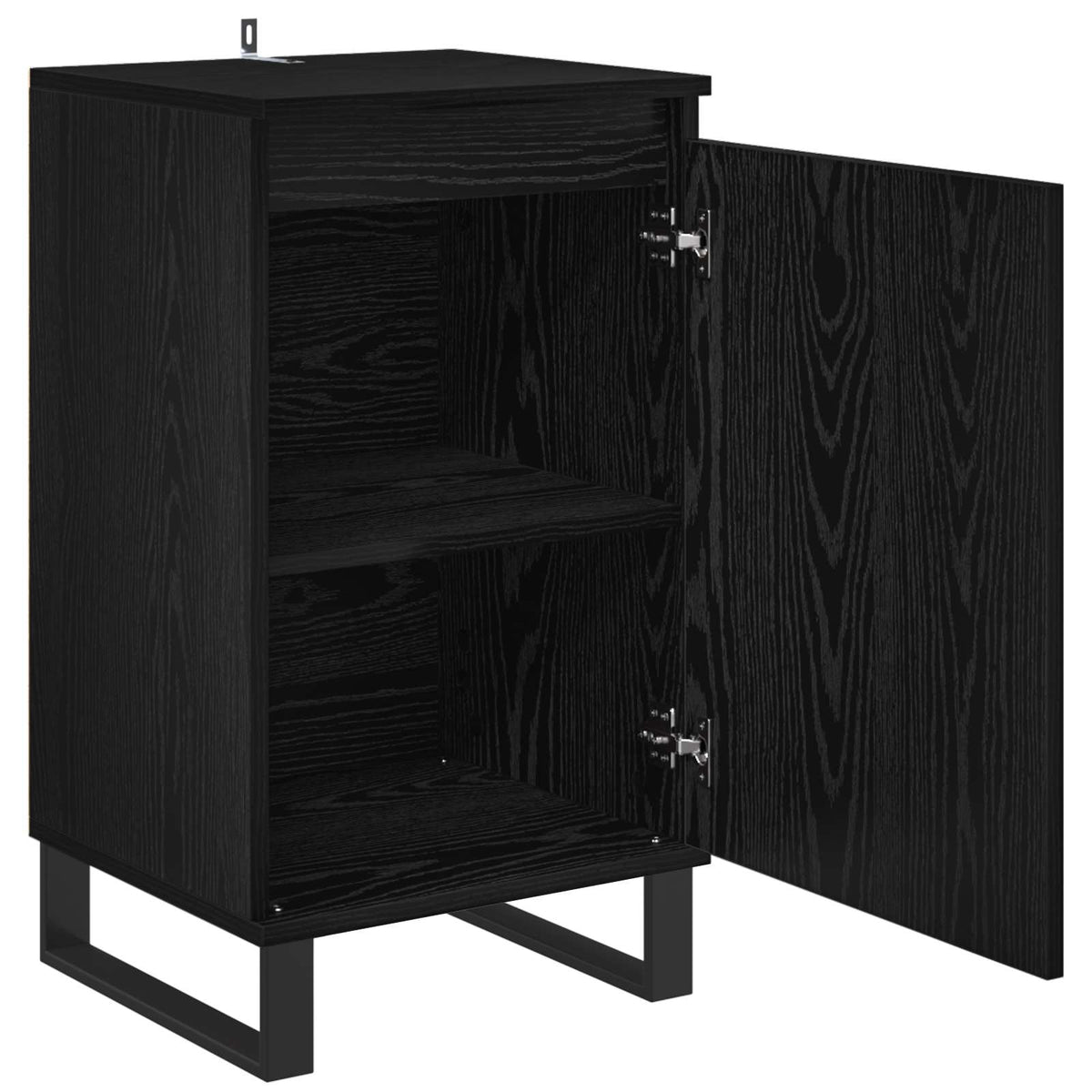 Kreveta Crni hrast 40 x 35 x 70 cm Konstruirano drvo