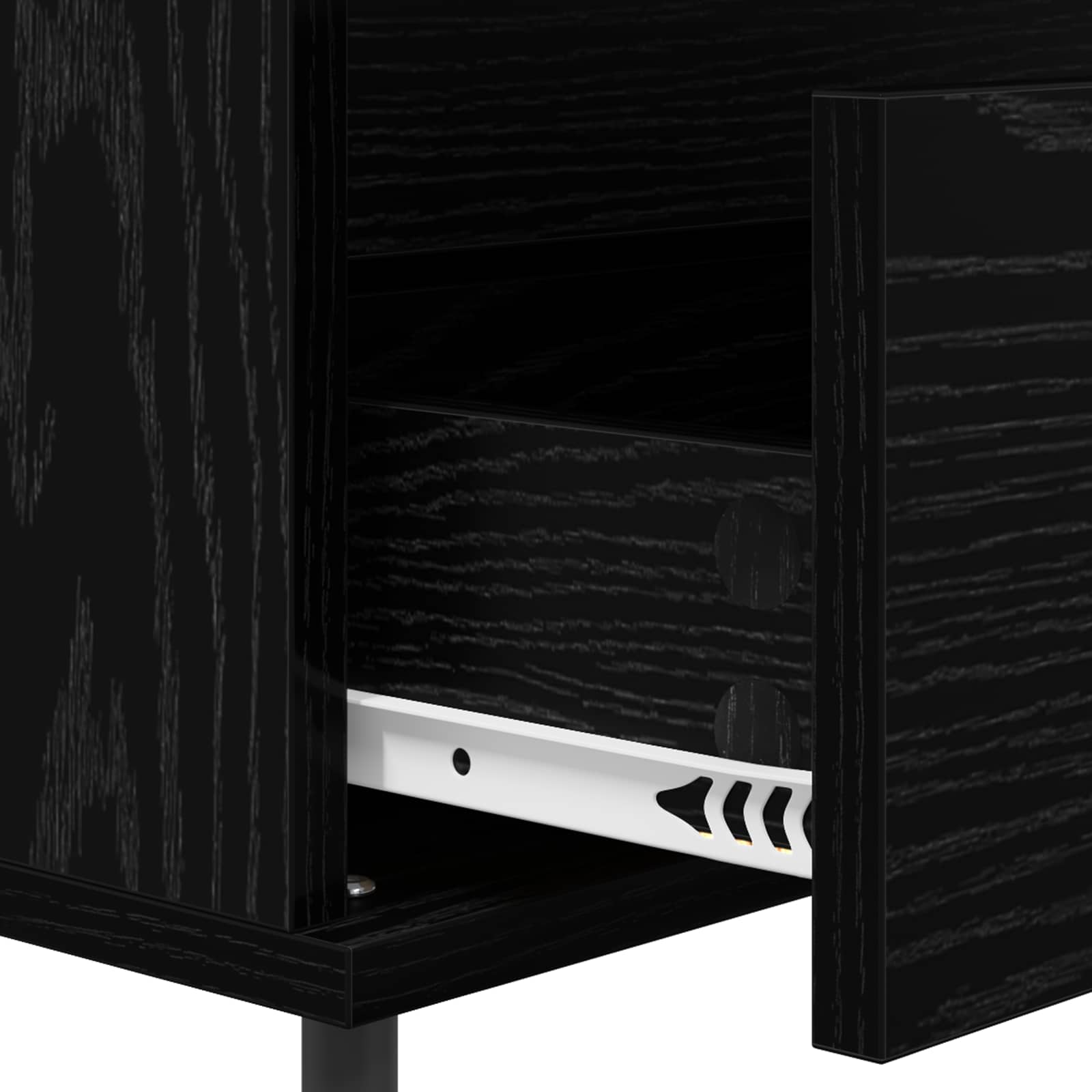 Kreveta s ladicama Crni hrast 35 x 40 x 70 cm Konstruirano drvo
