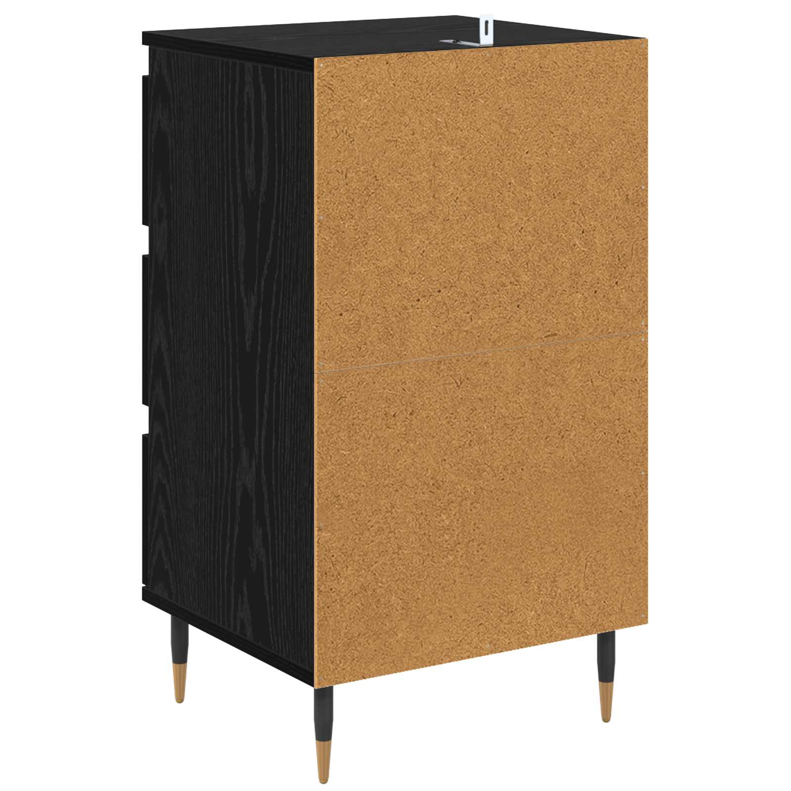 Kreveta s ladicama Crni hrast 35 x 40 x 70 cm Konstruirano drvo