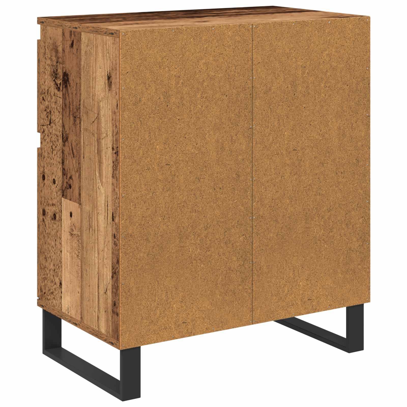 Kreveta Staro drvo 60 x 35 x 70 cm Obrađeno drvo i čelik