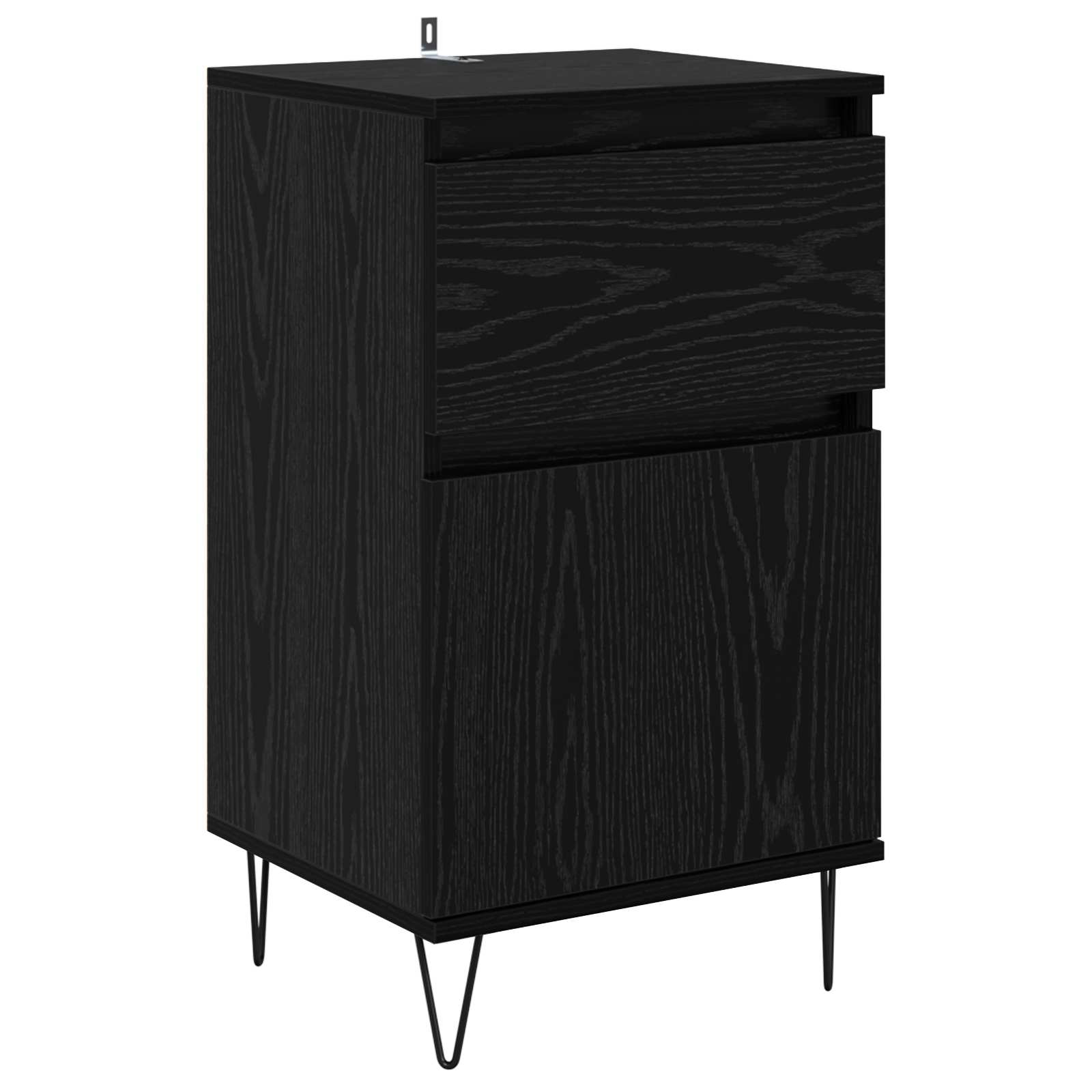 Kreveta s ladicama Crni hrast 35 x 40 x 70 cm Konstruirano drvo