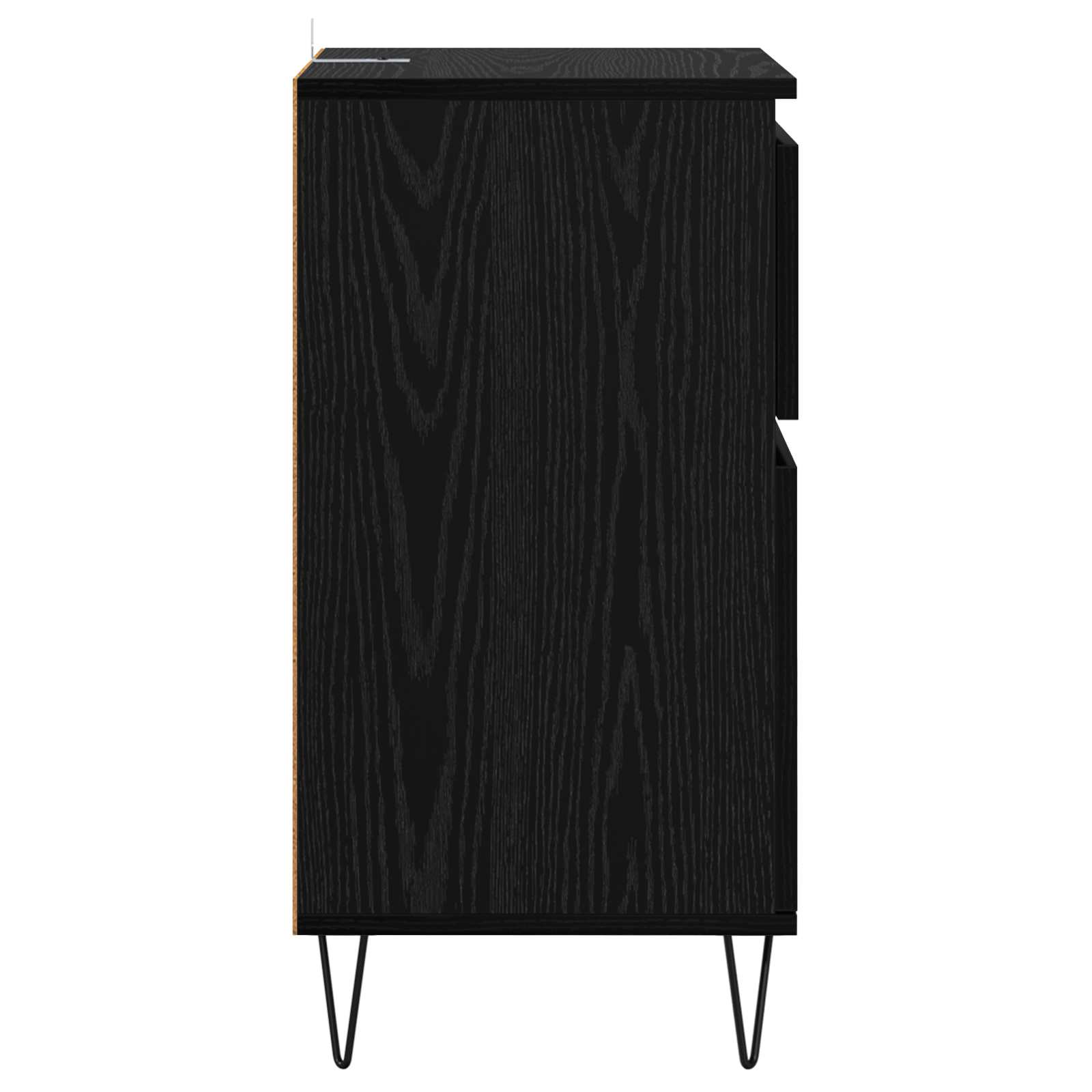 Kreveta s ladicama Crni hrast 35 x 40 x 70 cm Konstruirano drvo