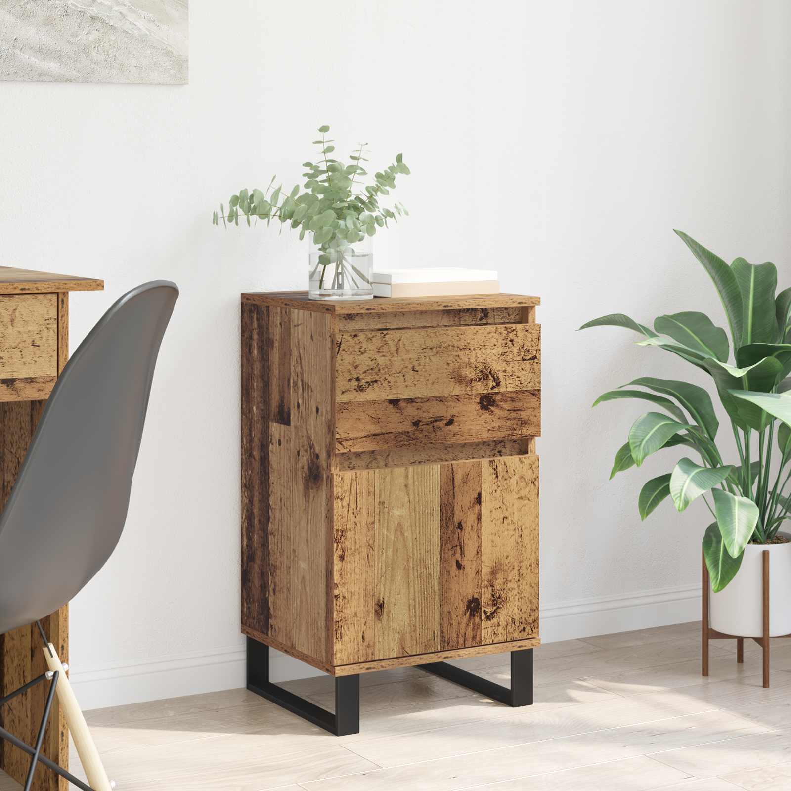 Kreveta s ladicama Staro drvo 35 x 40 x 70 cm Konstruirano drvo