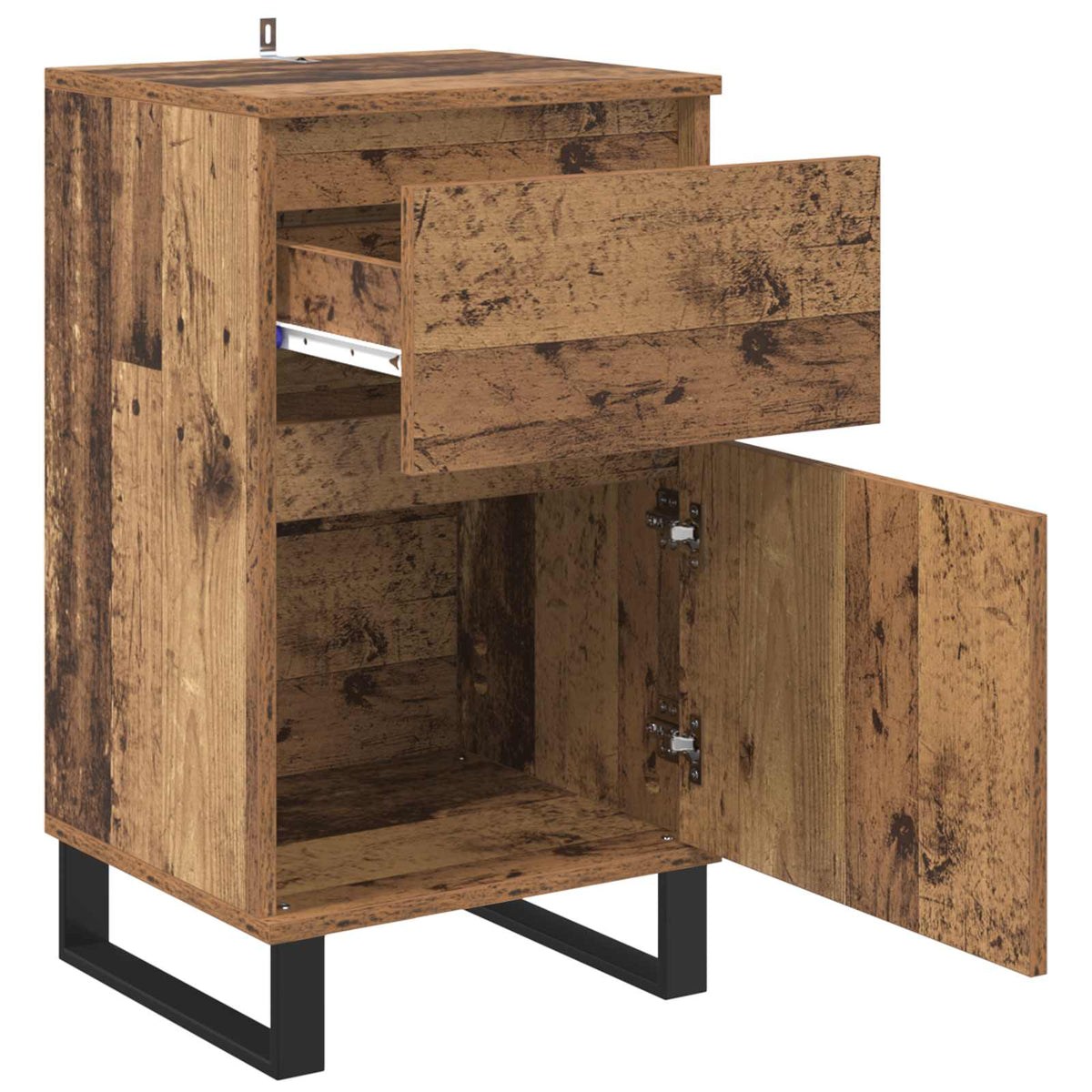 Kreveta s ladicama Staro drvo 35 x 40 x 70 cm Konstruirano drvo