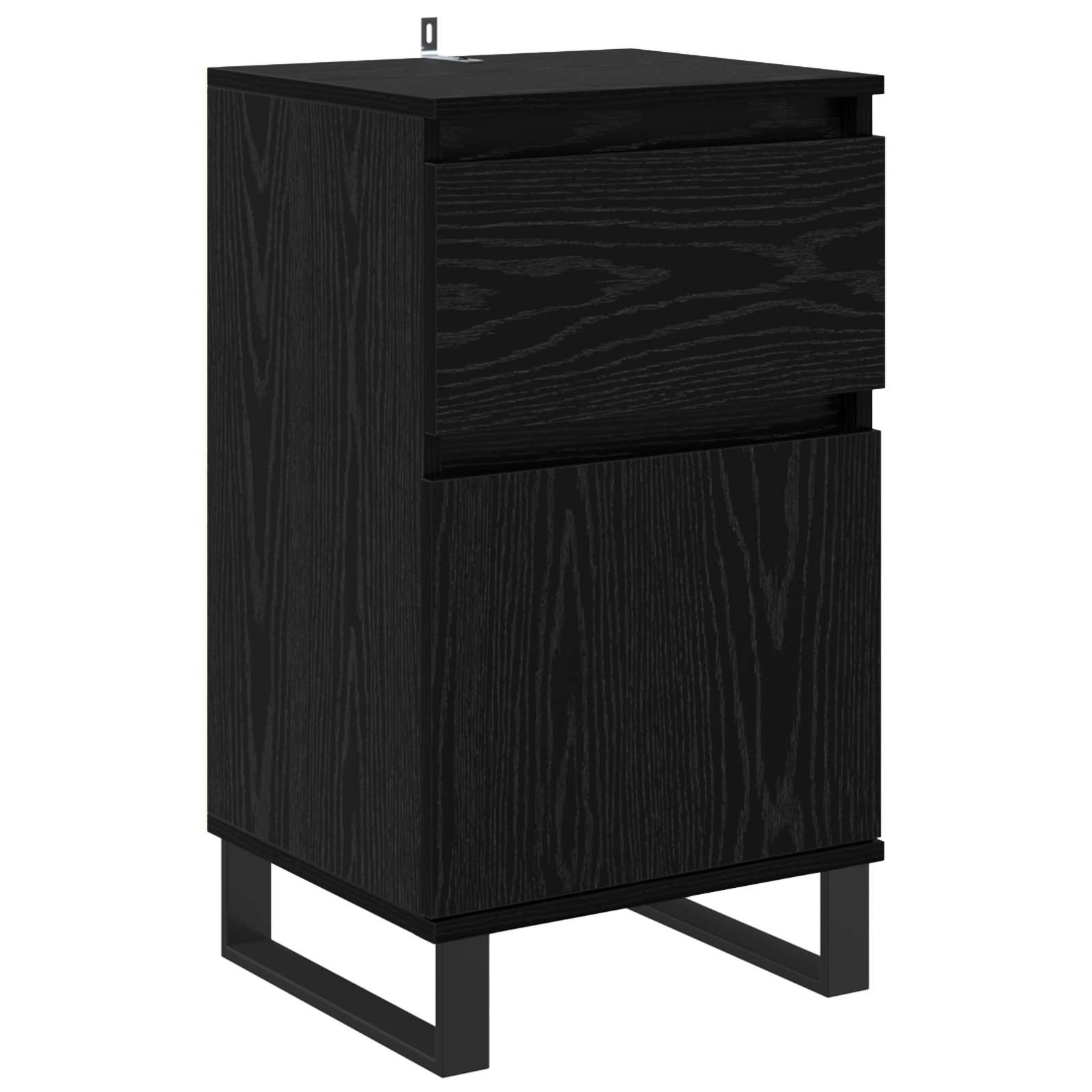 Kreveta s ladicama Crni hrast 35 x 40 x 70 cm Konstruirano drvo