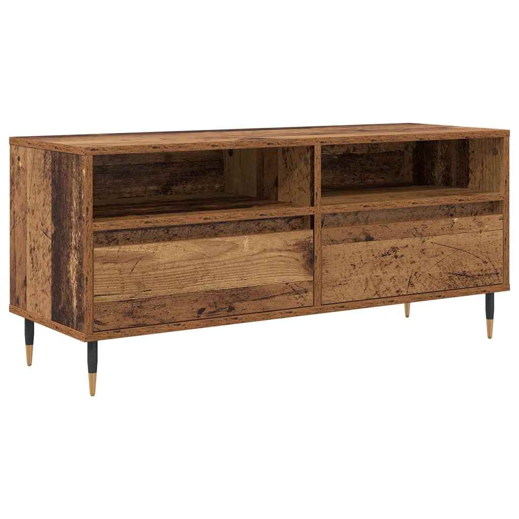 TV ormarić sivi Sonoma 100x34,5x44,5cm konstruirano drvo