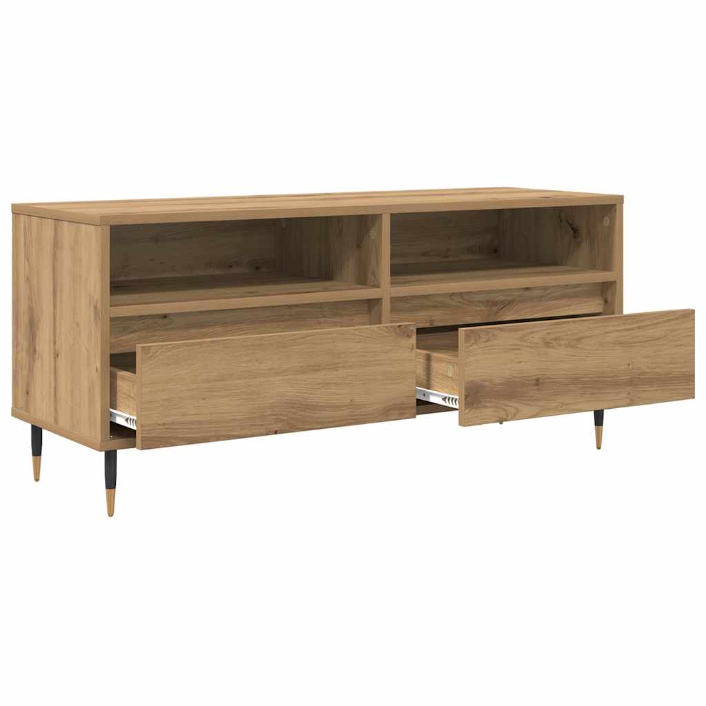 TV ormar s ladicama Umjetnički hrast 100 x 34,5 x 44,5 cm