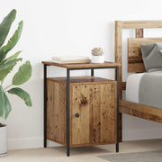 Noćni ormar 2 pcs Staro drvo 40 x 42 x 60cm Konstruirano drvo