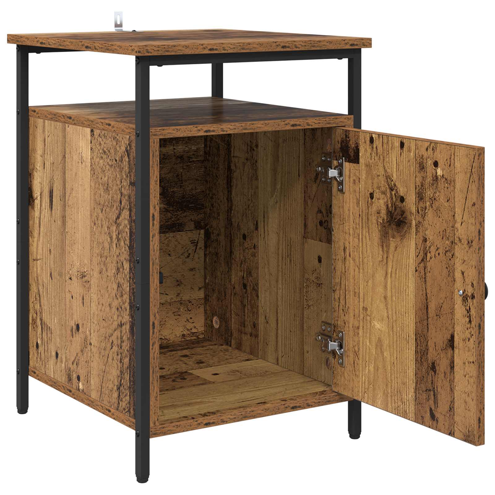 Noćni ormar 2 pcs Staro drvo 40 x 42 x 60cm Konstruirano drvo