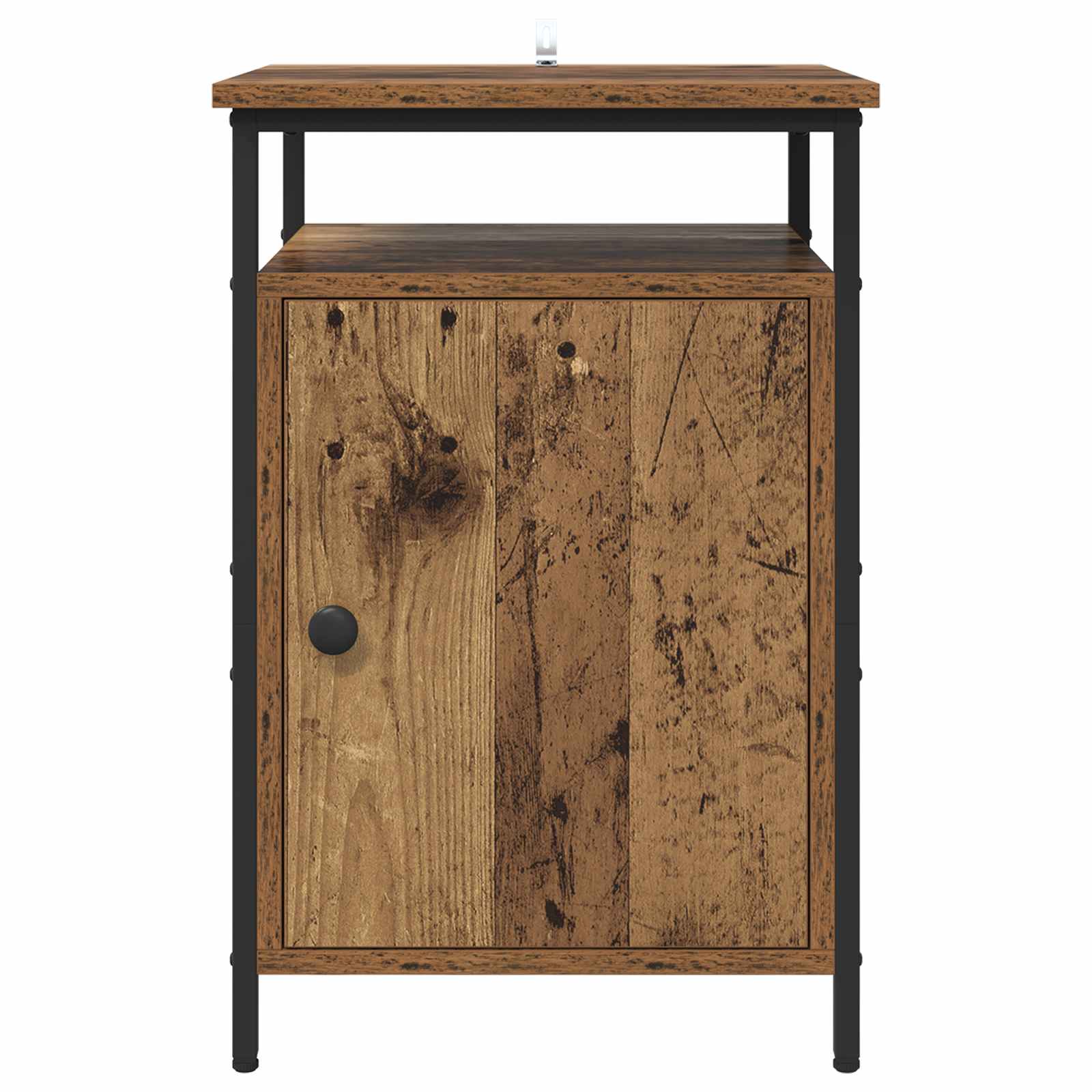 Noćni ormar 2 pcs Staro drvo 40 x 42 x 60cm Konstruirano drvo