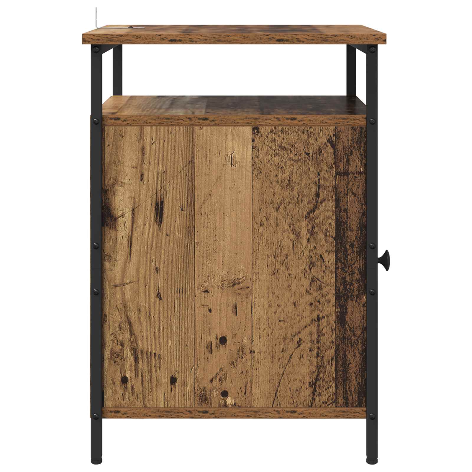 Noćni ormar 2 pcs Staro drvo 40 x 42 x 60cm Konstruirano drvo