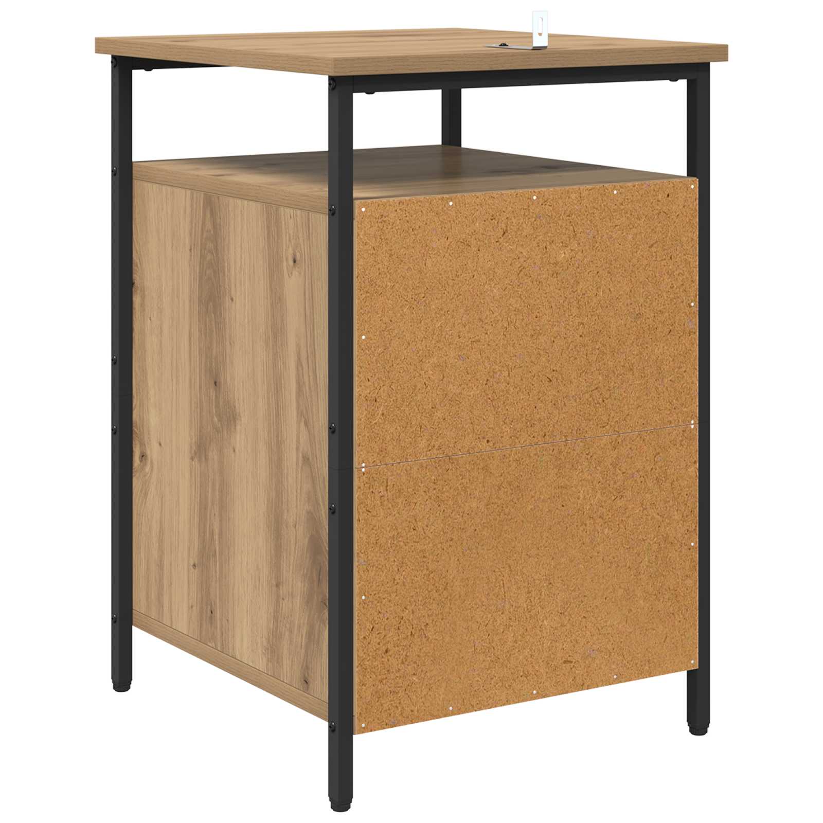 Noćni ormar 2 pcs Umjetnički hrast 40 x 42 x 60cm