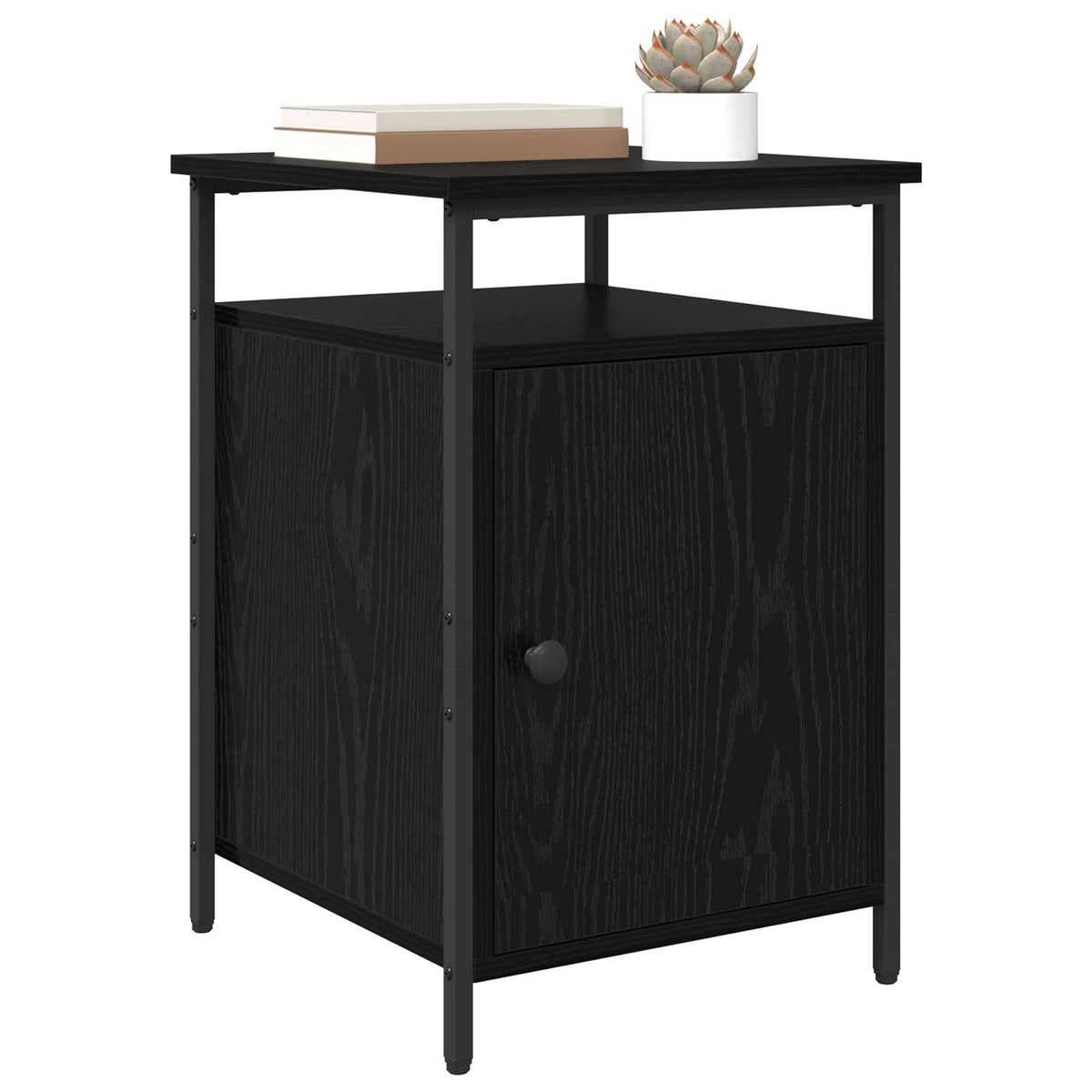 Noćni ormar Crni hrast 40 x 42 x 60cm Konstruirano drvo