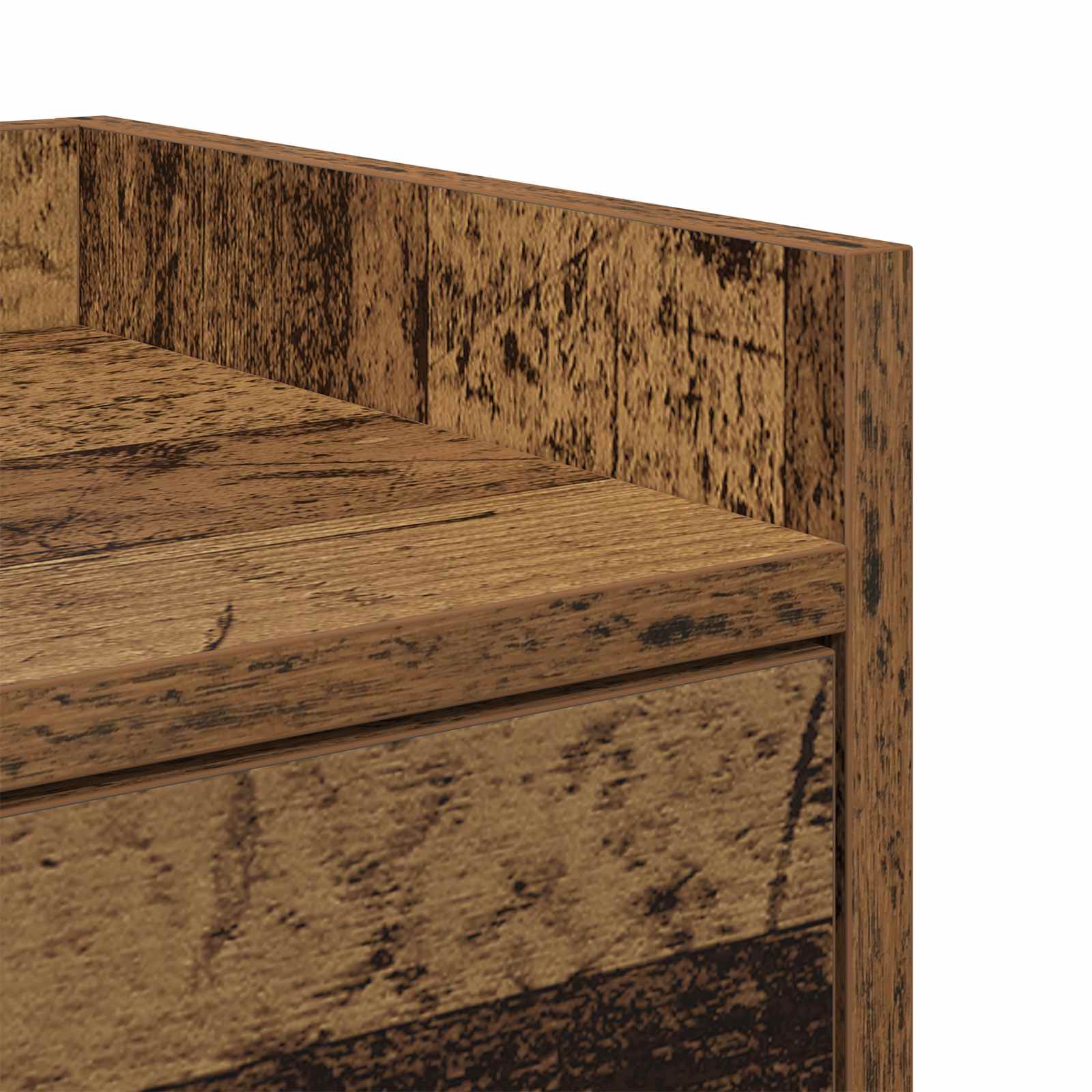 Noćni ormarić s ladicama 2 pcs Staro drvo 40 x 29 x 60 cm