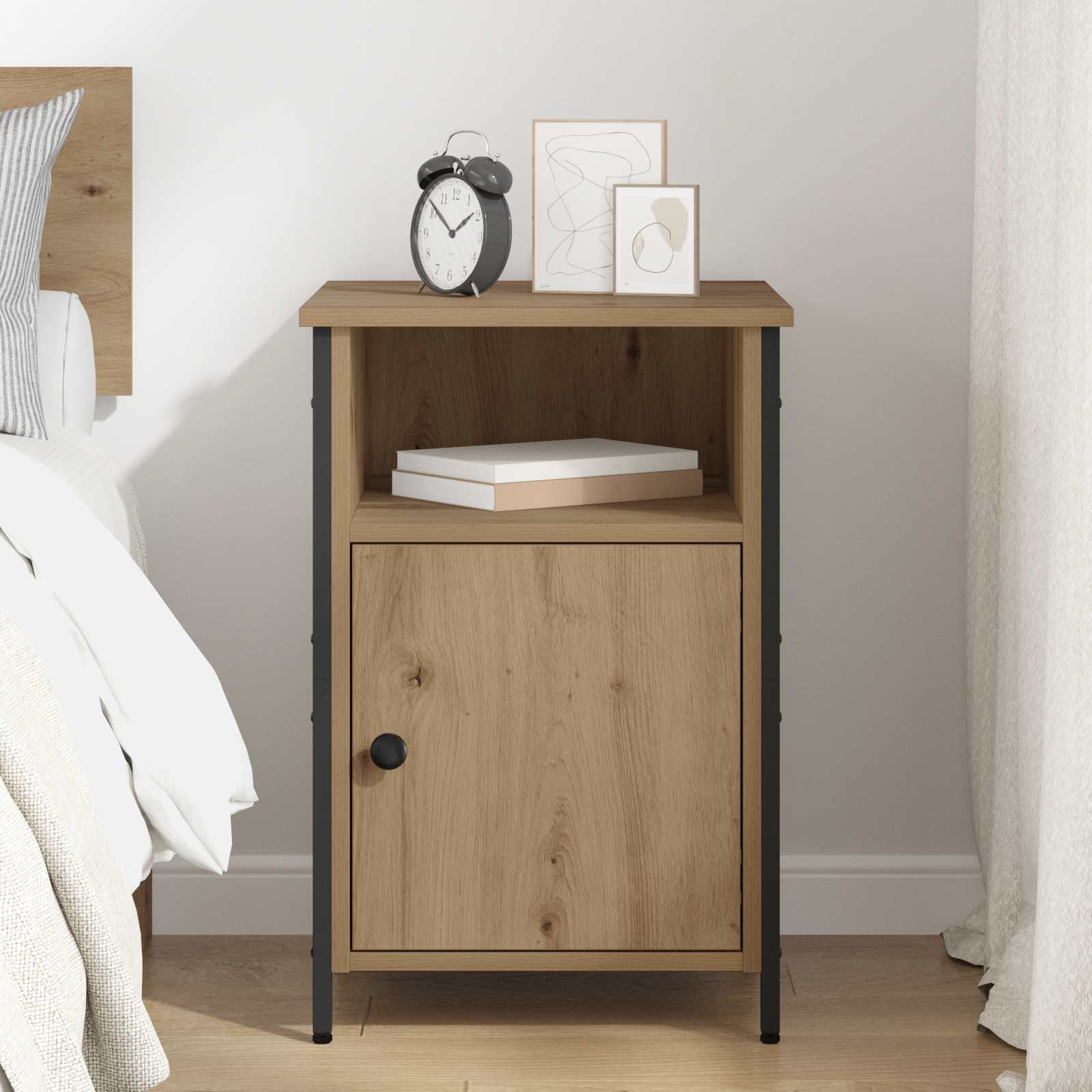 Noćni ormar Umjetnički hrast 40 x 42 x 60 cm Konstruirano drvo
