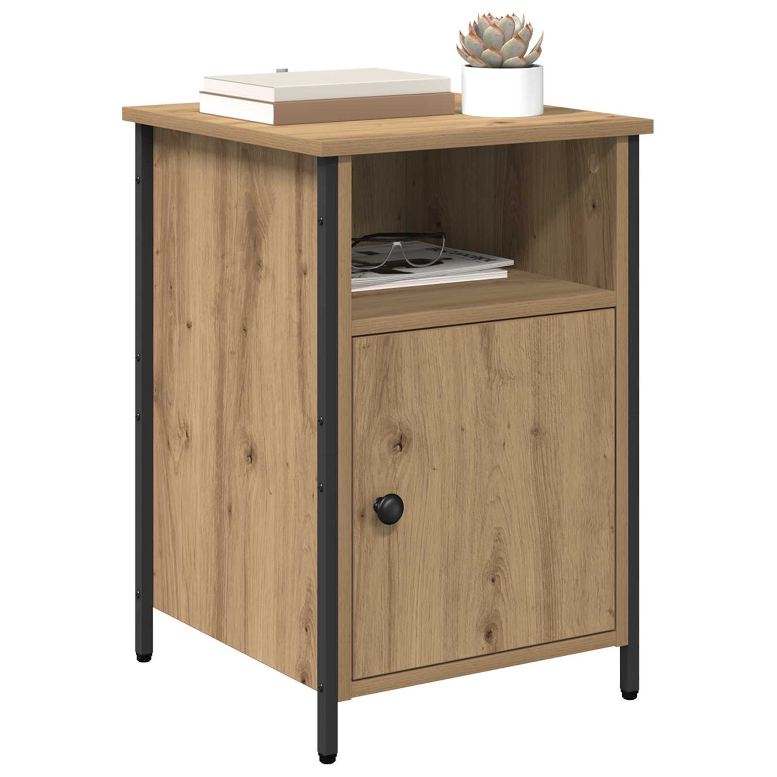 Noćni ormar 2 pcs Umjetnički hrast 40 x 42 x 60 cm