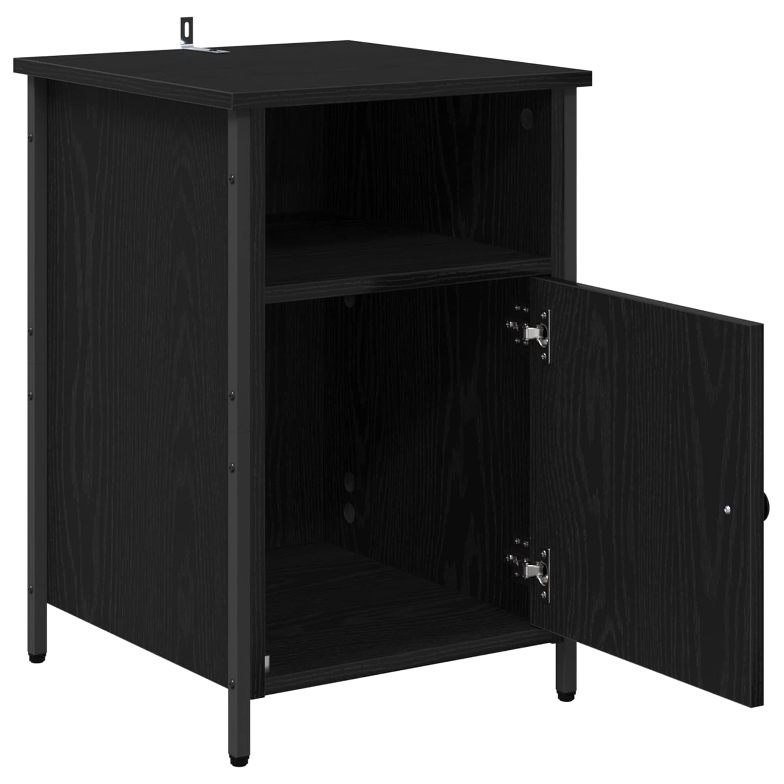 Noćni ormar Crni hrast 40 x 42 x 60 cm Konstruirano drvo
