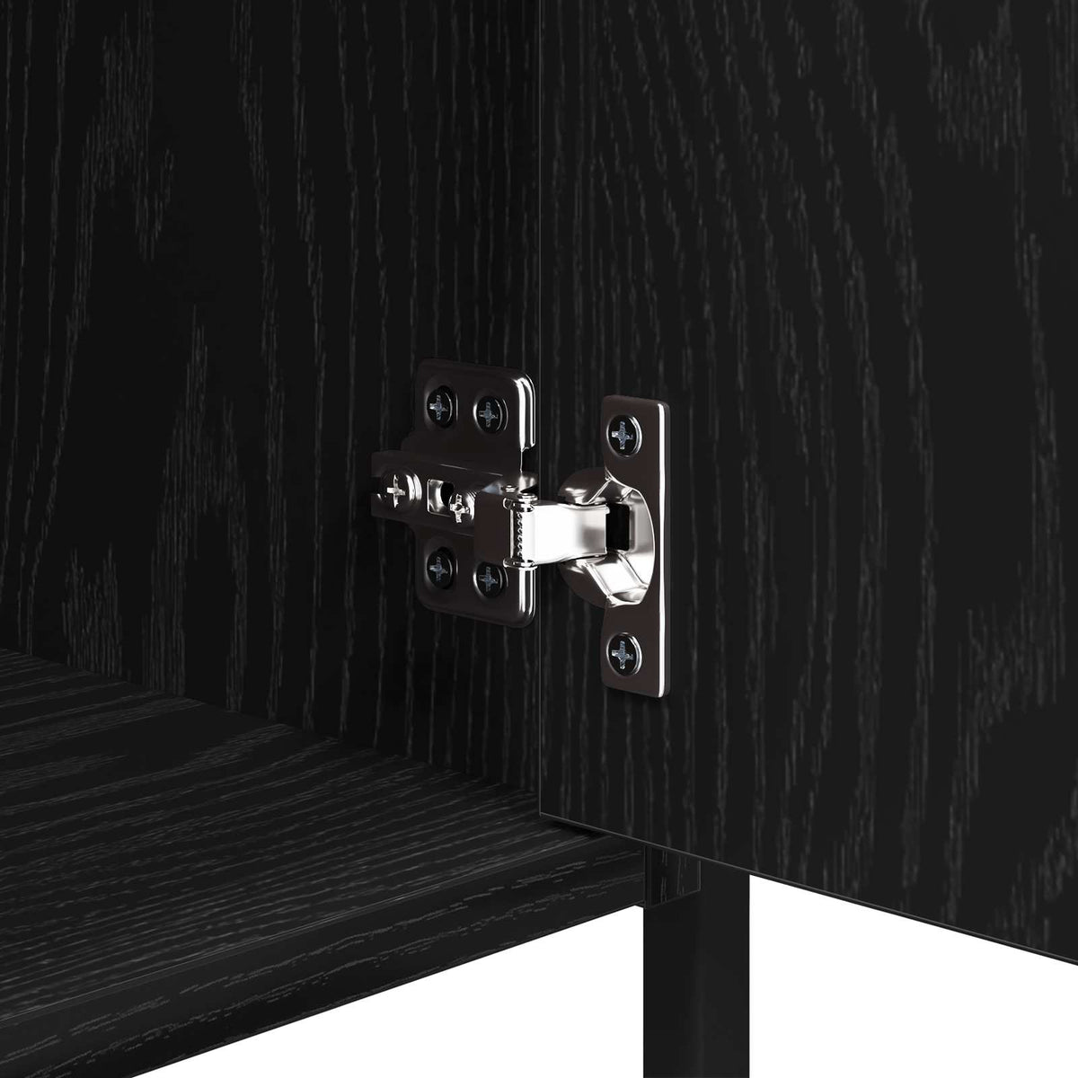 Noćni ormar 2 pcs Crni hrast 40 x 42 x 60 cm Konstruirano drvo