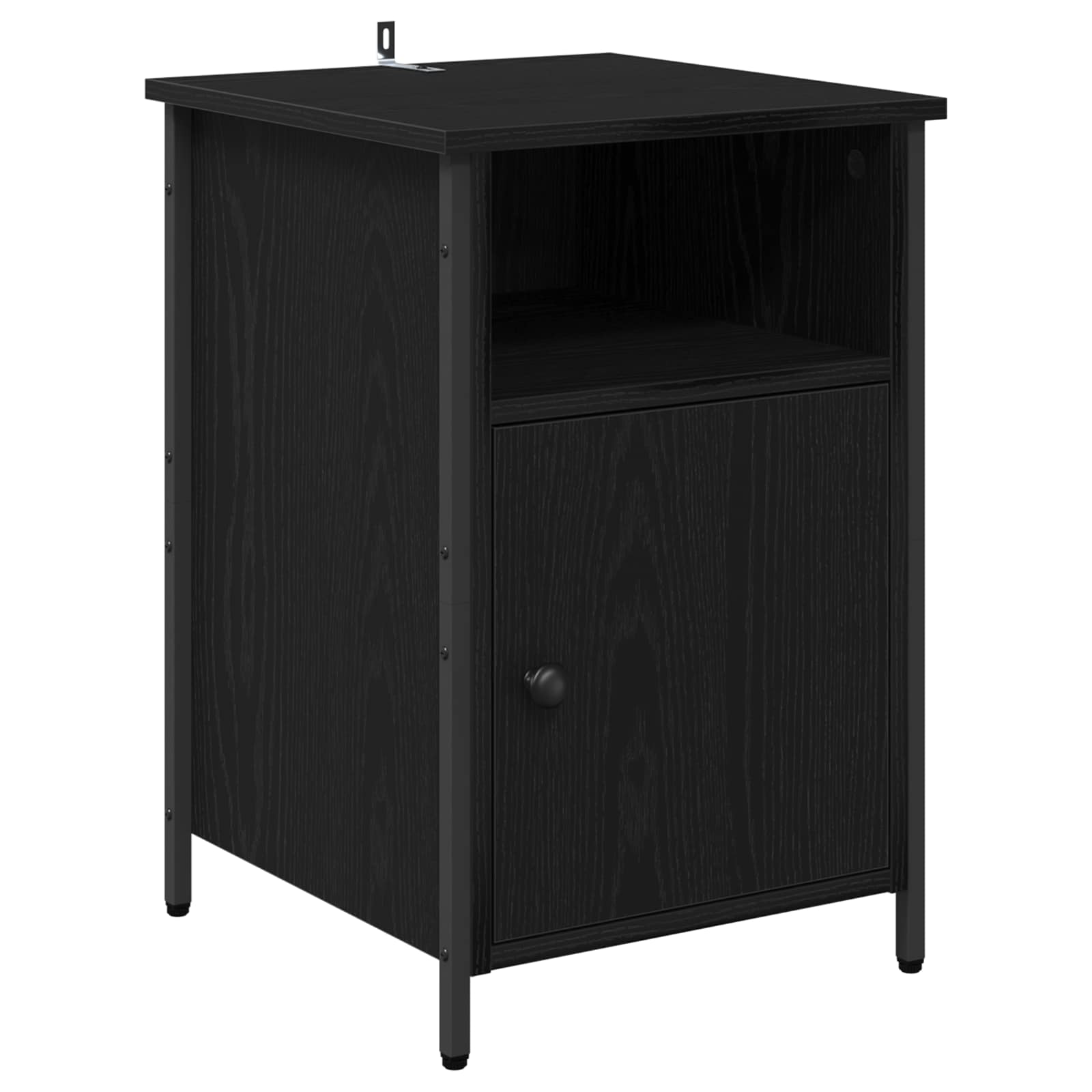 Noćni ormar 2 pcs Crni hrast 40 x 42 x 60 cm Konstruirano drvo