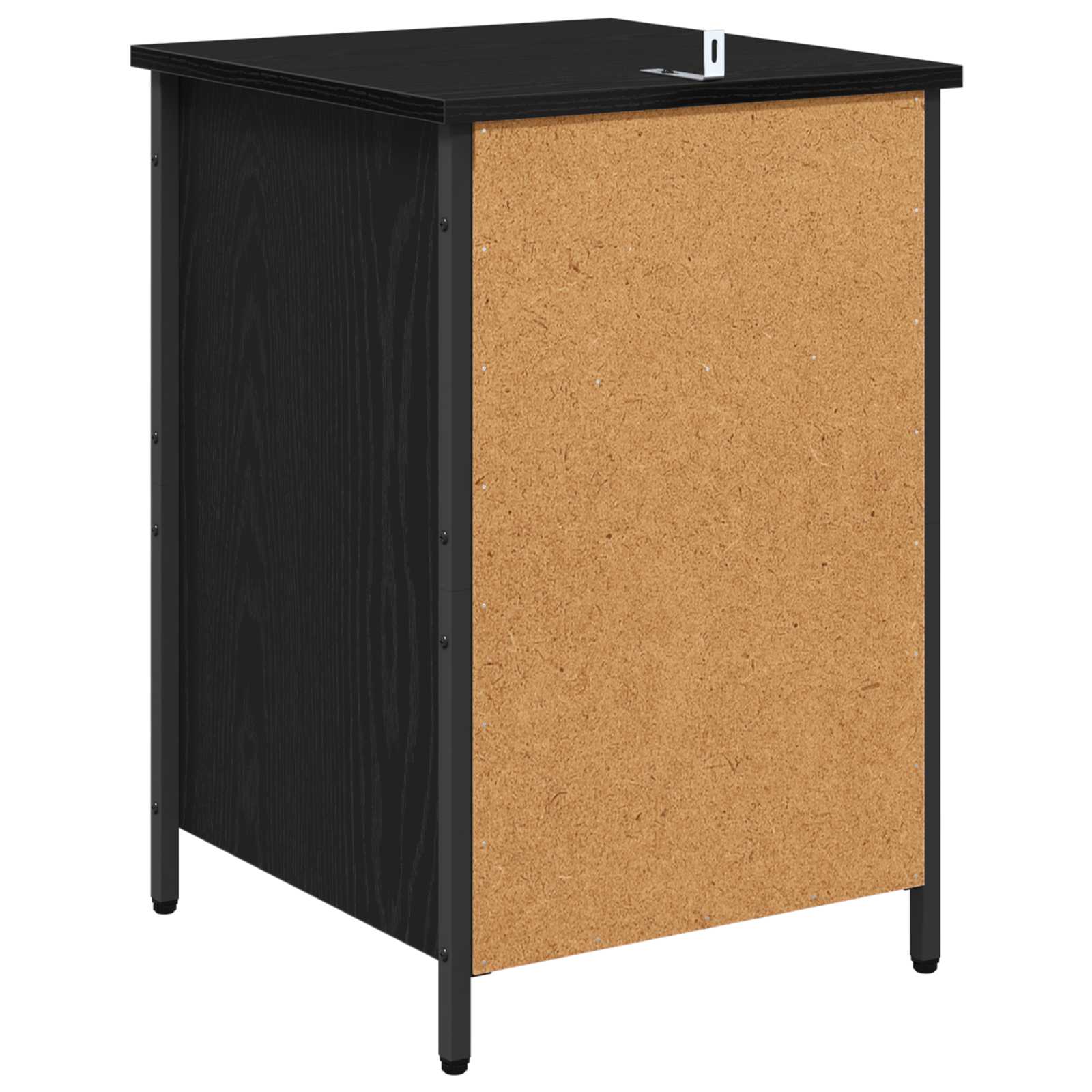 Noćni ormar 2 pcs Crni hrast 40 x 42 x 60 cm Konstruirano drvo