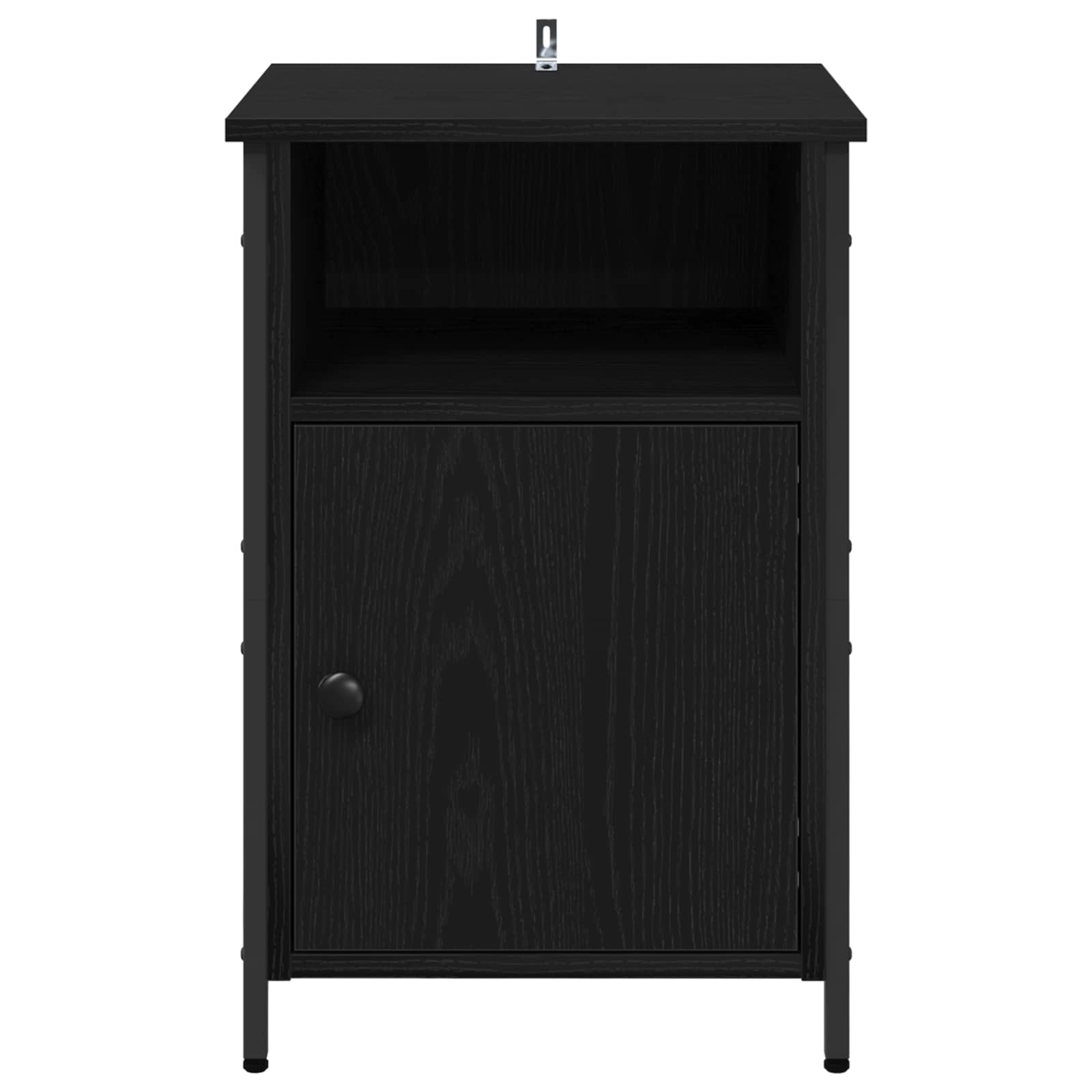Noćni ormar 2 pcs Crni hrast 40 x 42 x 60 cm Konstruirano drvo
