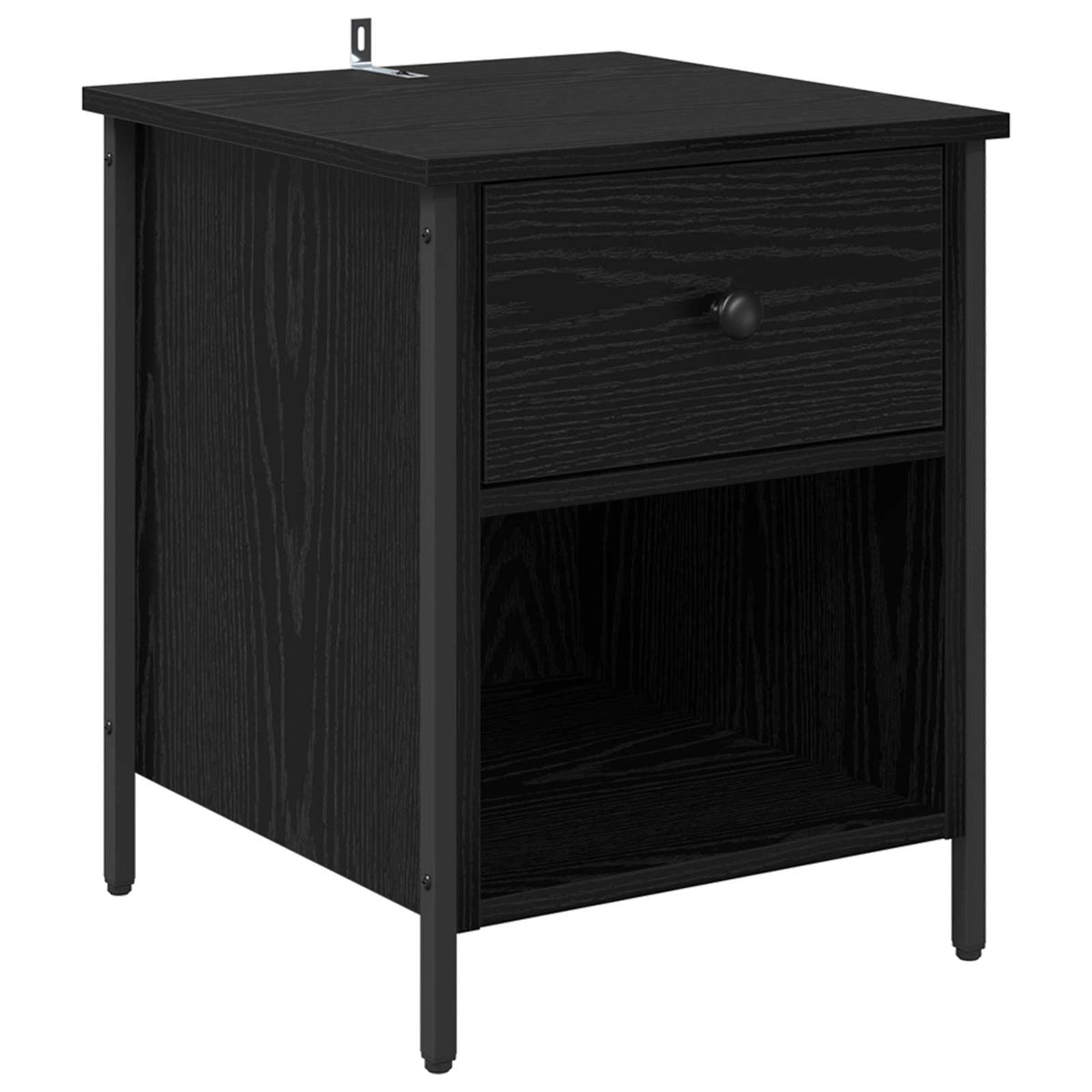 Noćni ormar Crni hrast 40 x 42 x 50 cm Konstruirano drvo