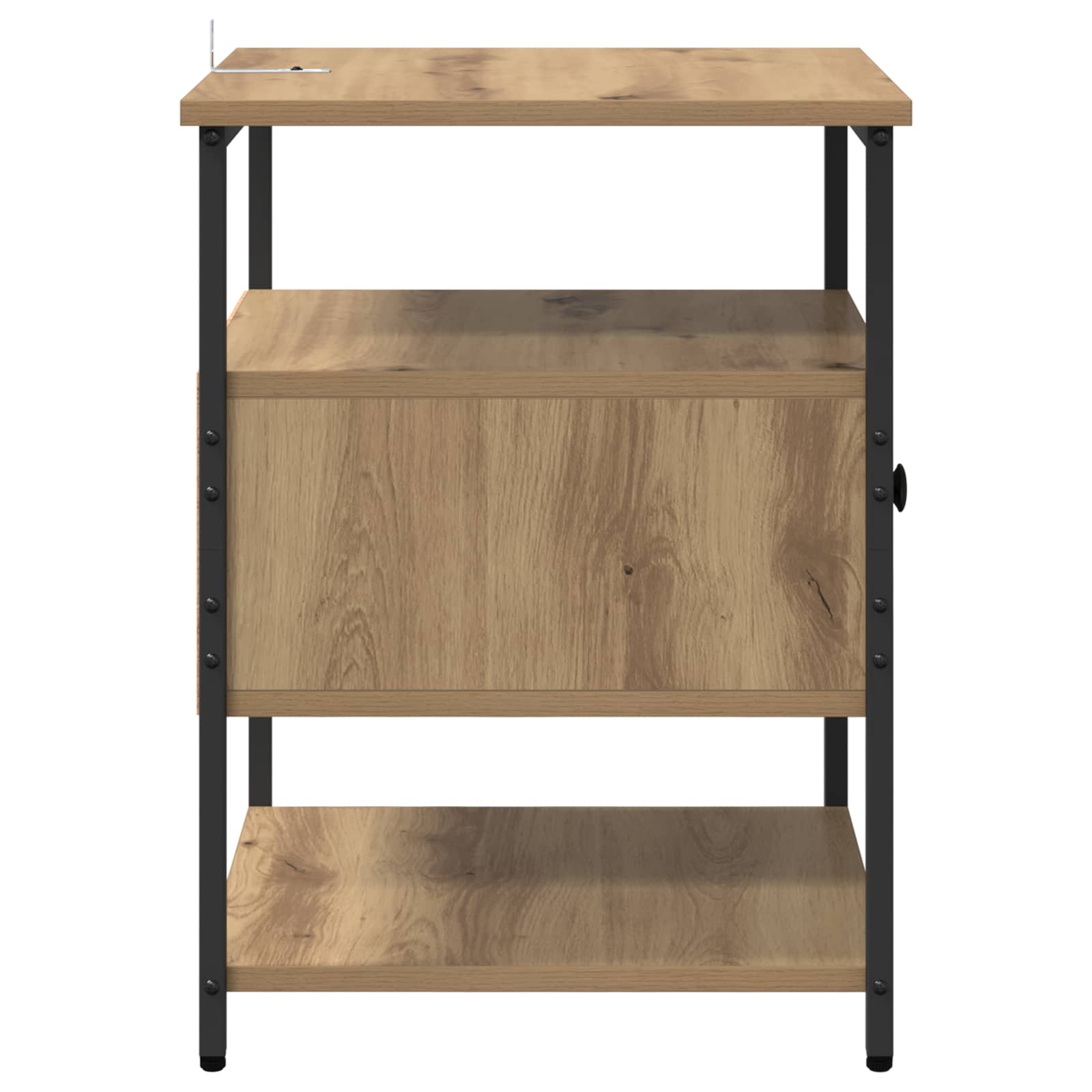 Noćni ormar s ladicama 2 pcs Umjetnički hrast 40 x 42 x 56 cm