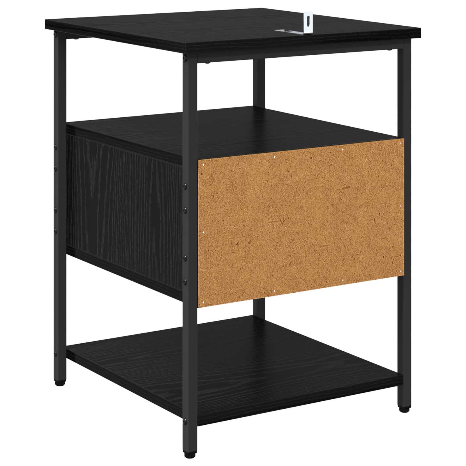 Noćni ormar 2 pcs Crni hrast 40 x 42 x 56 cm Konstruirano drvo