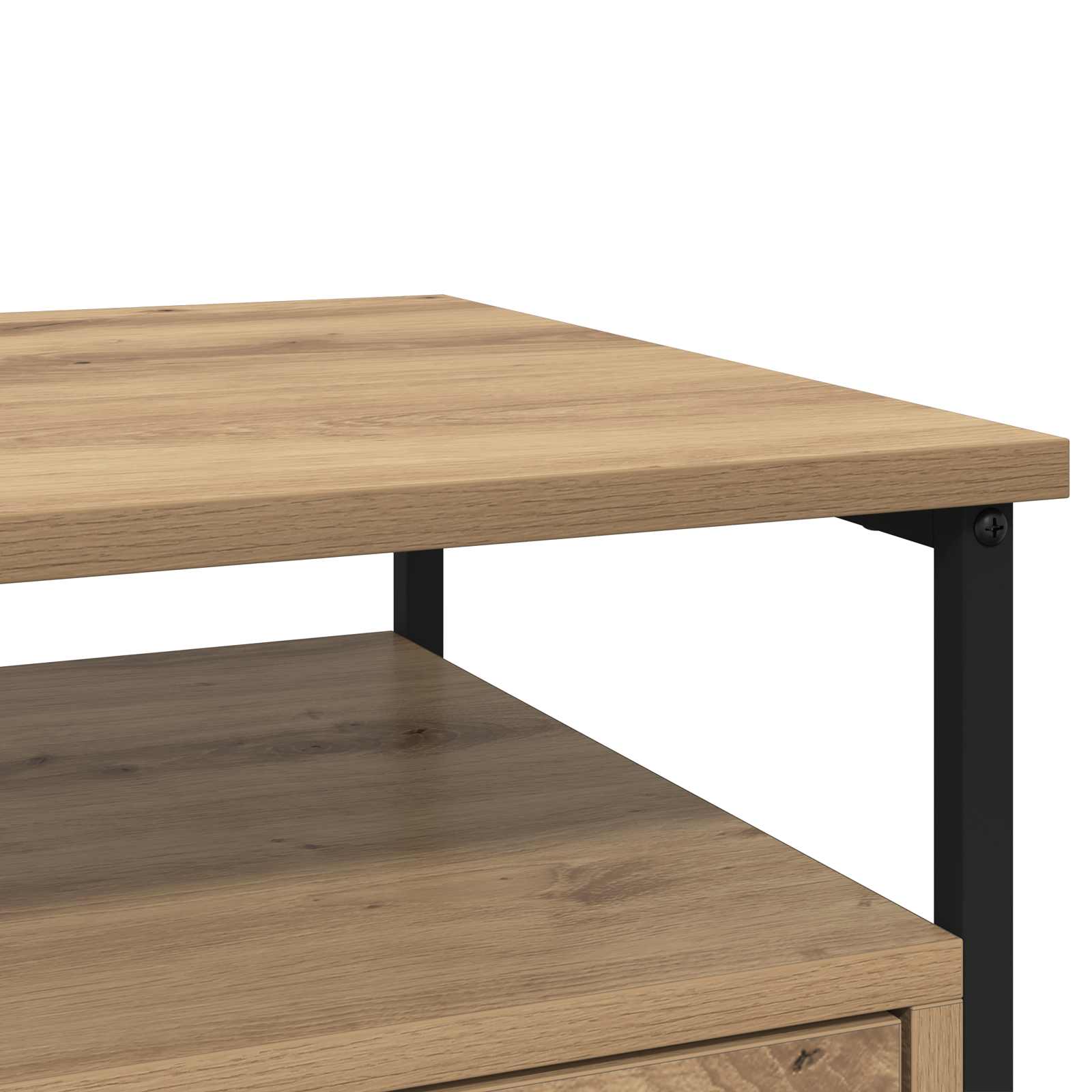 Noćni ormar s ladicama 2 pcs Umjetnički hrast 40 x 42 x 55 cm