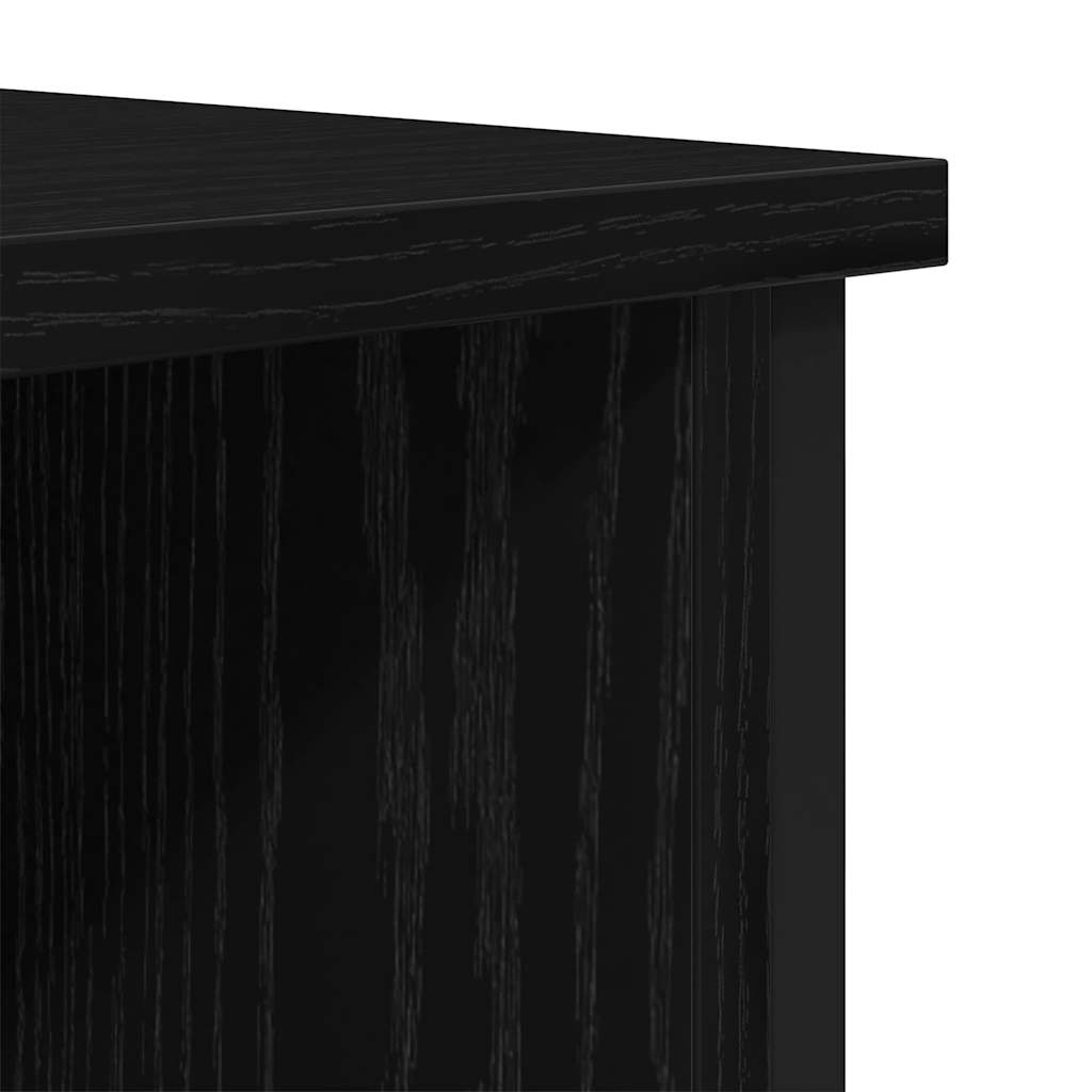 TV ormar Crni hrast 100 x 40 x 50 cm Konstruirano drvo