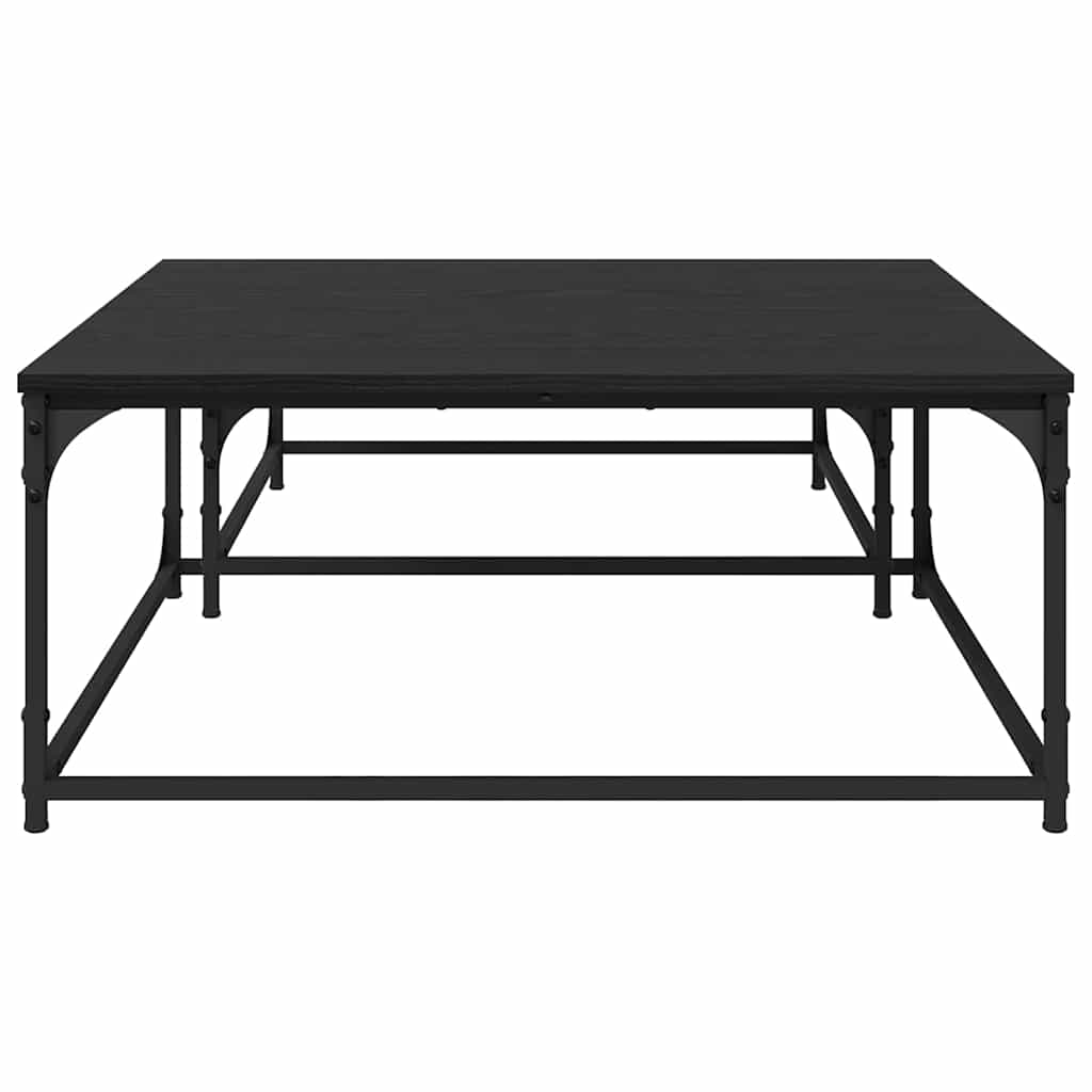 Kava Stol 2 pcs Crni hrast Konstruirano drvo
