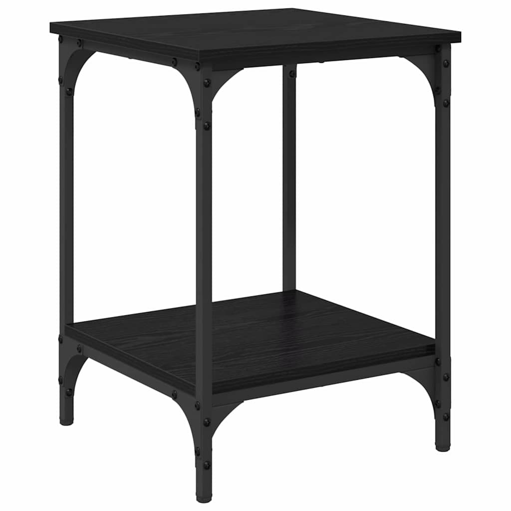 Kava Stol Crni hrast 40 x 40 x 55 cm Konstruirano drvo