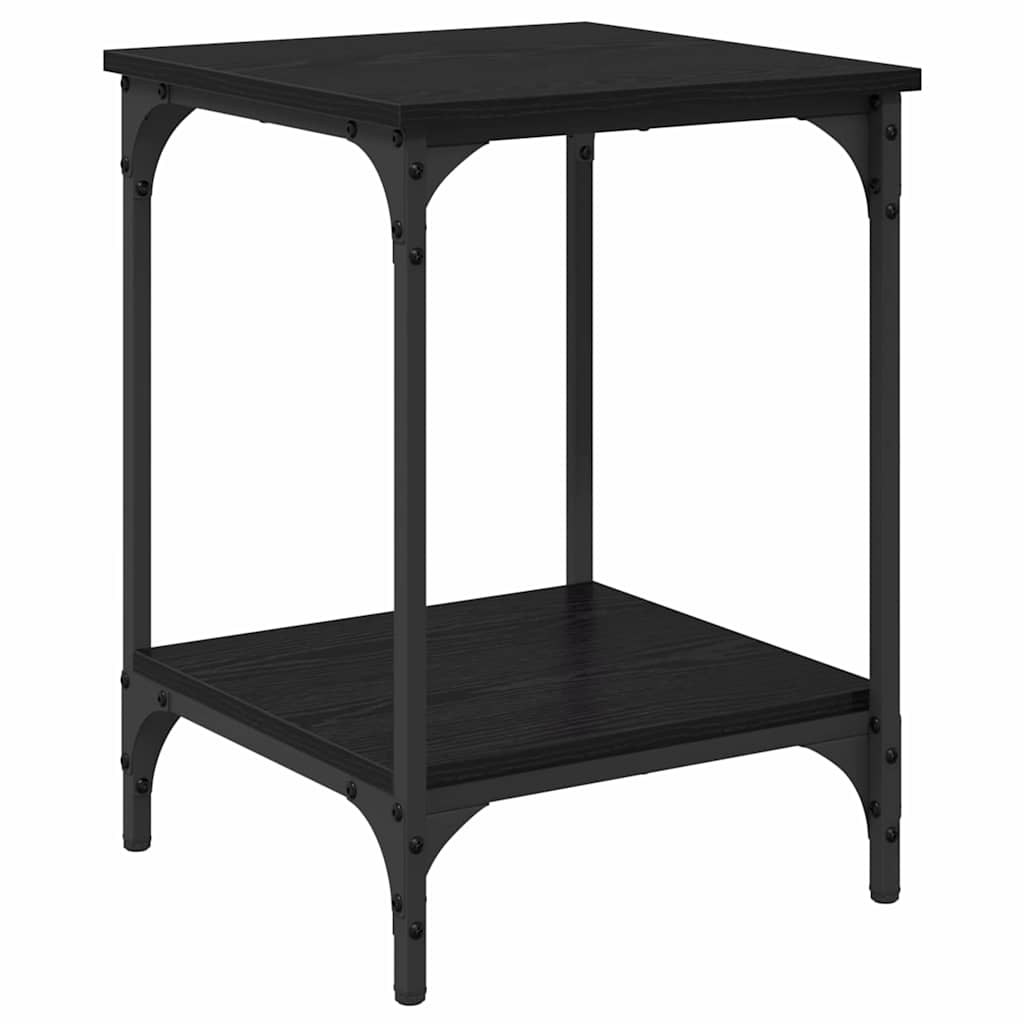 Kava Stol Crni hrast 40 x 40 x 55 cm Konstruirano drvo