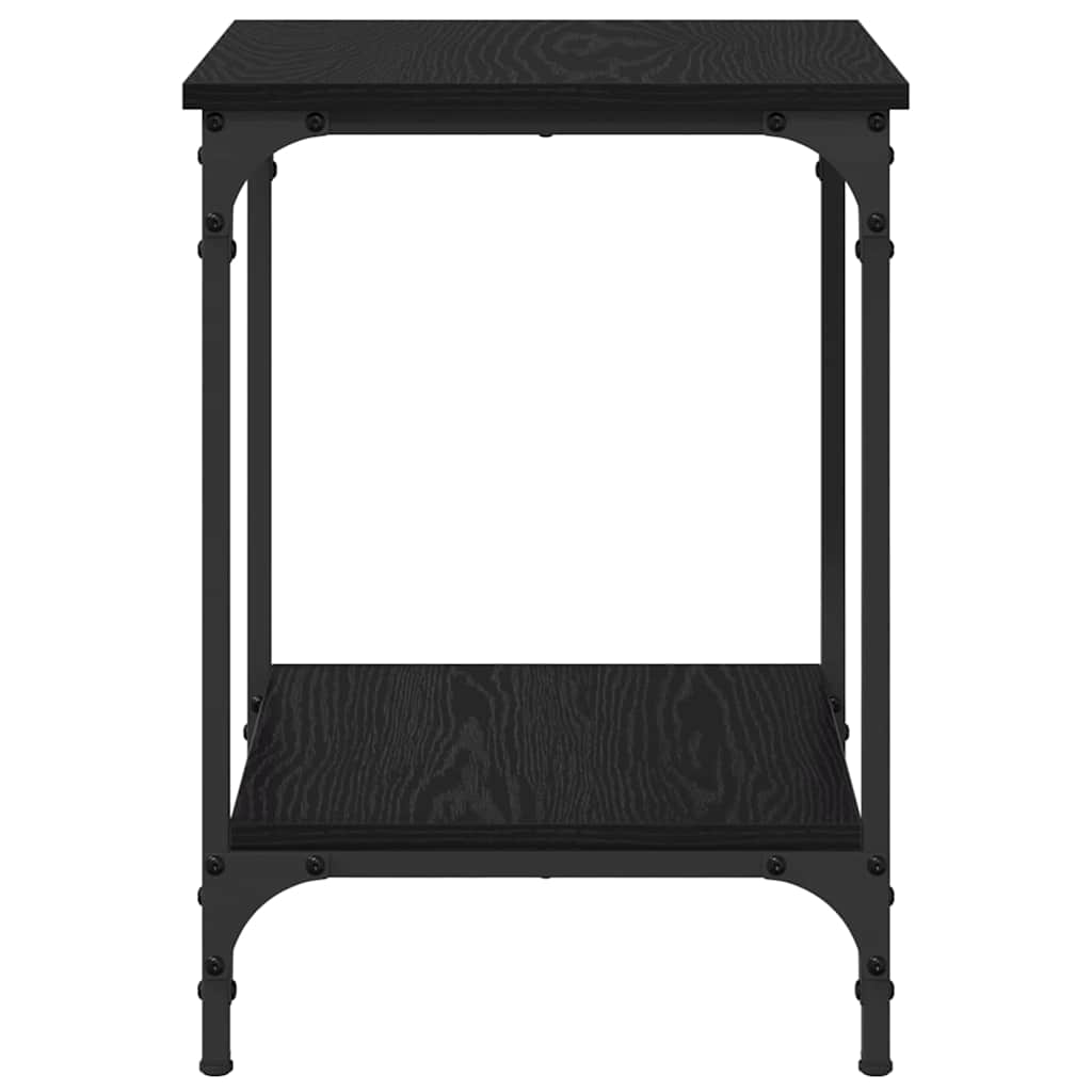 Kava Stol Crni hrast 40 x 40 x 55 cm Konstruirano drvo