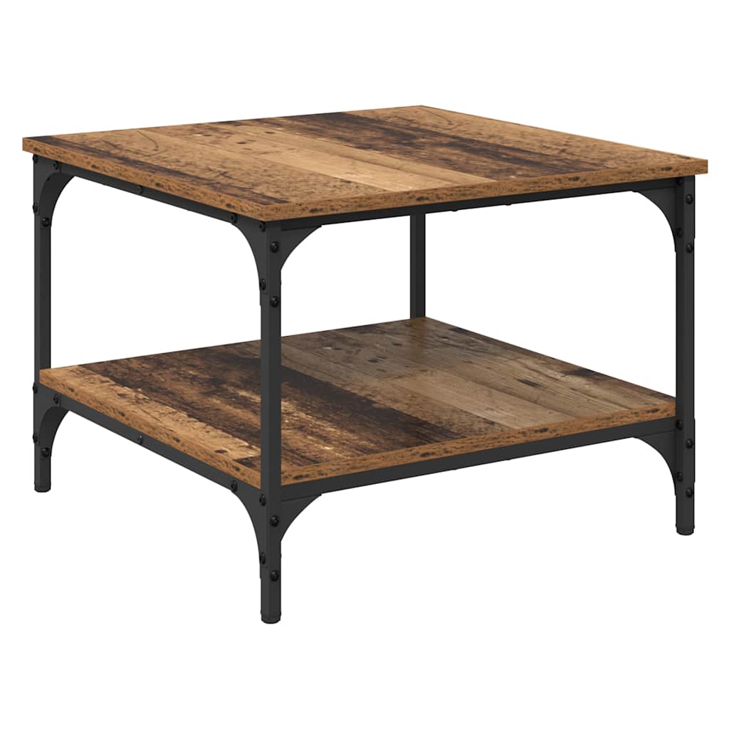 Kava Stol Staro drvo 55 x 55 x 40 cm Konstruirano drvo