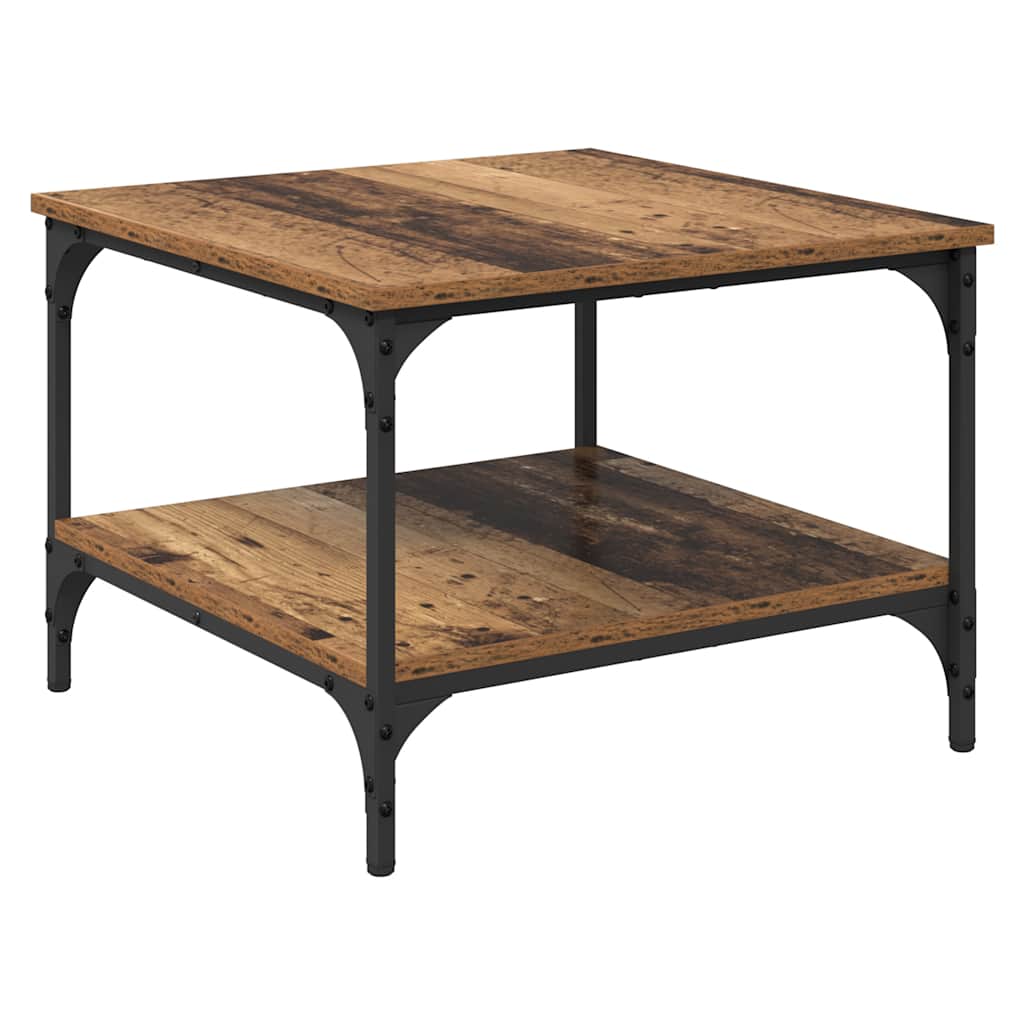 Kava Stol Staro drvo 55 x 55 x 40 cm Konstruirano drvo